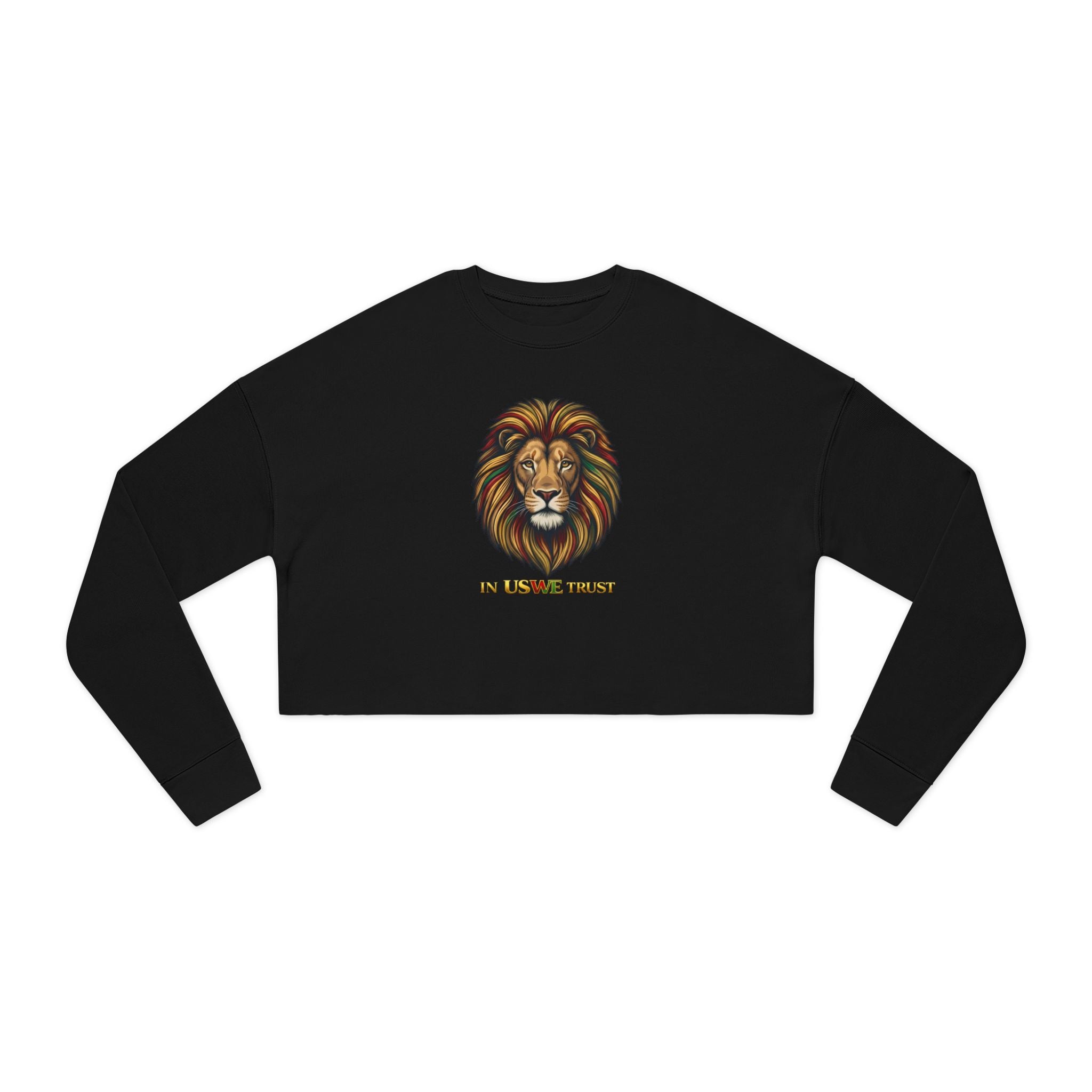 In USWE Trust Lion Head Cropped Sweatshirt —