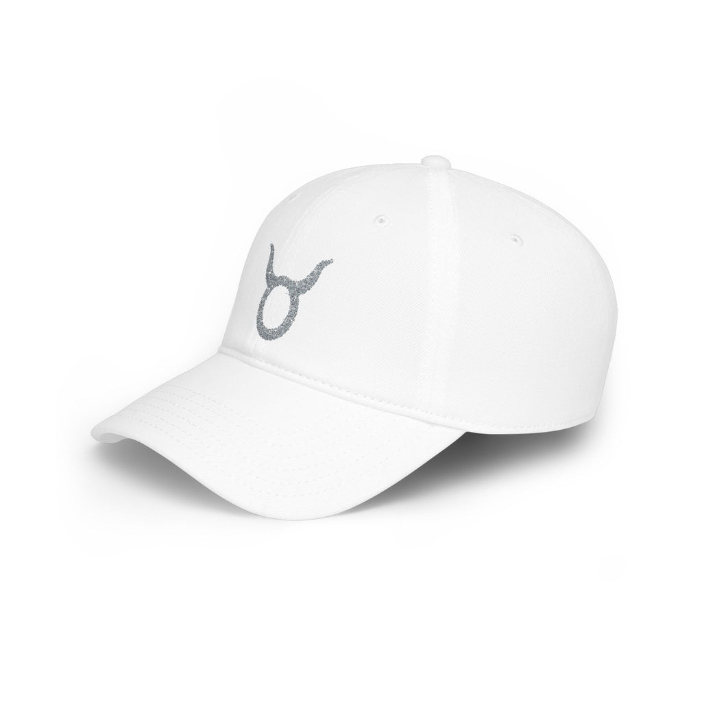 USWE Ecliptik Taurus Zodiac Baseball Cap — Glitter Bull Symbol Low-Profile Hat