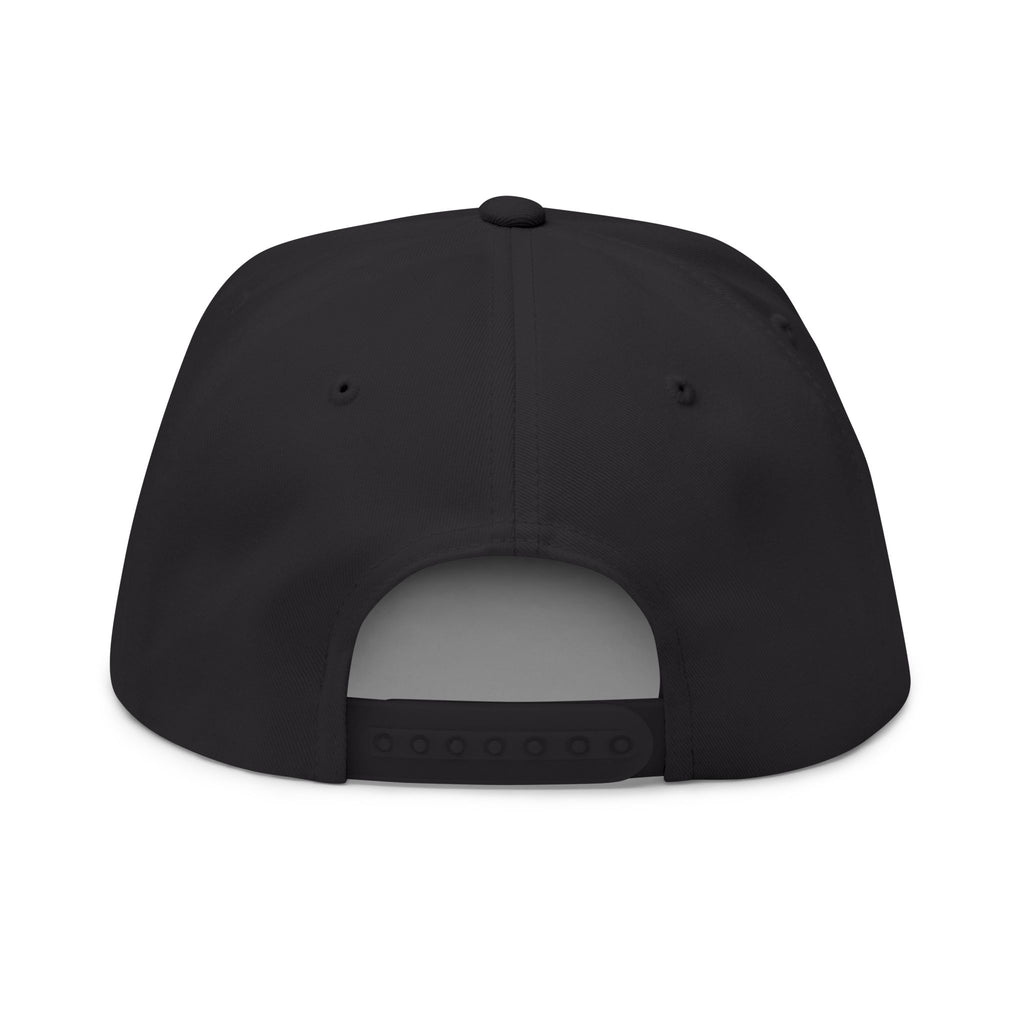 I Heart My Hood Embroidered Flat Bill Cap