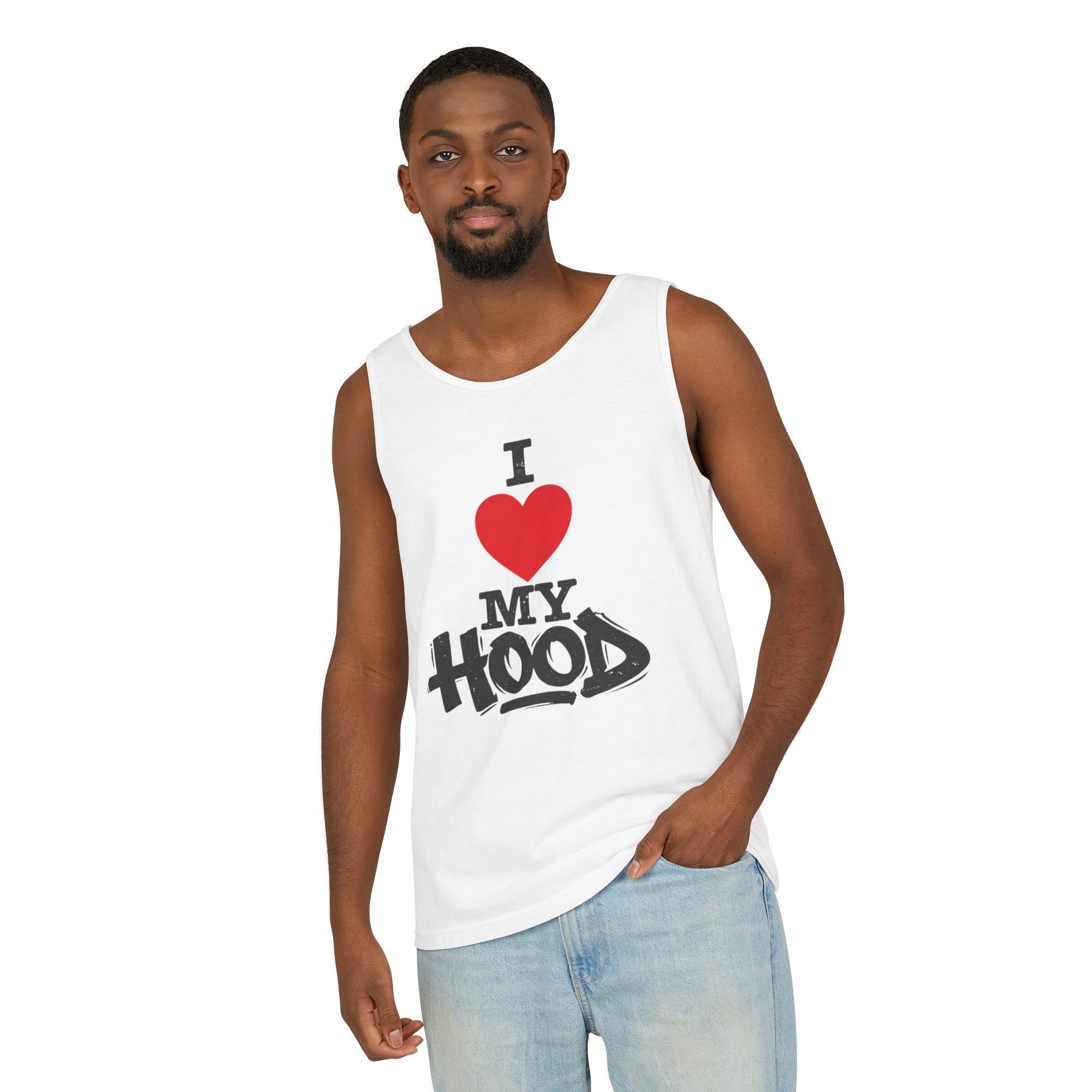 I Heart My Hood Tank Top — Urban Love Graphic Tank