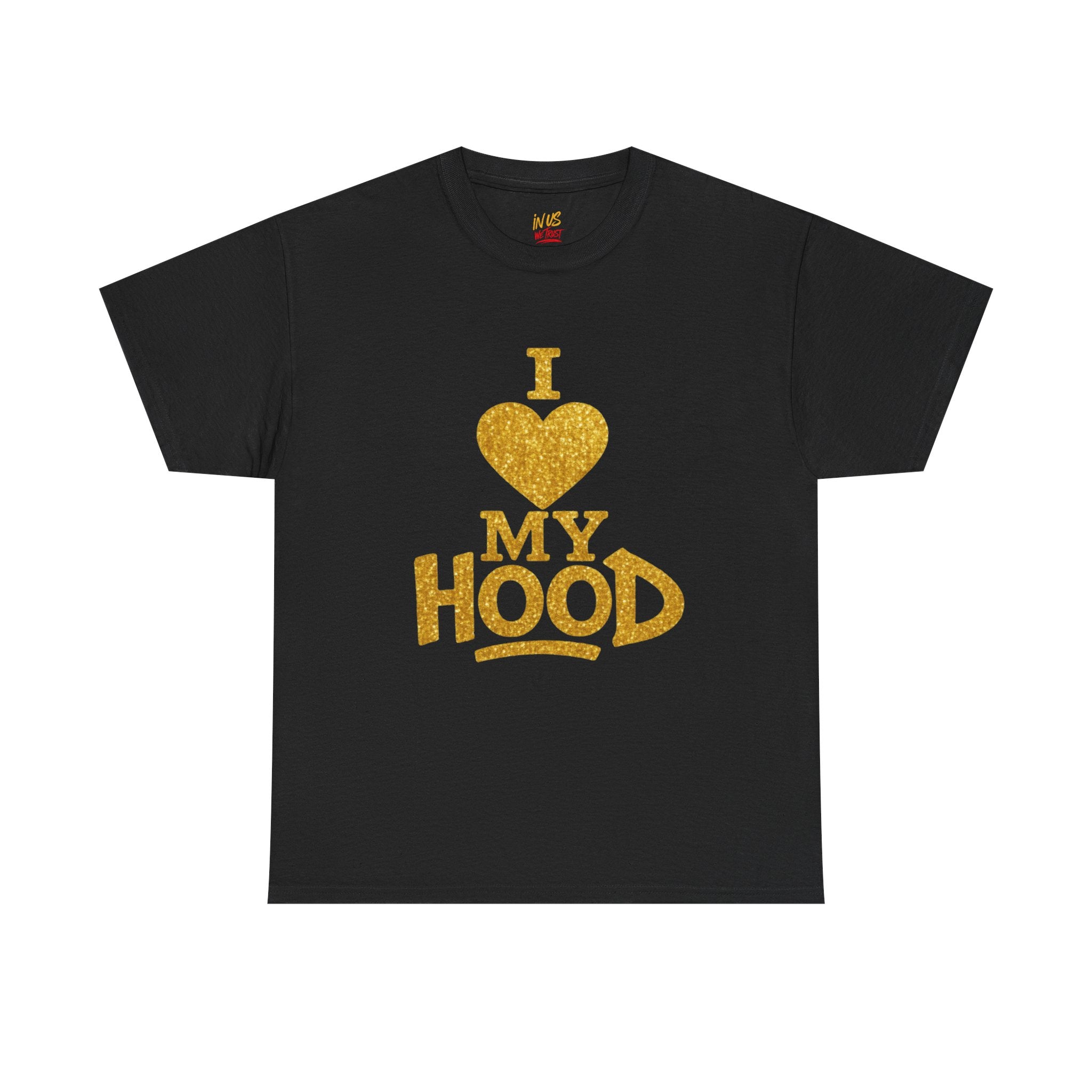 I Heart My Hood T-Shirt — USWE Graffiti Gold