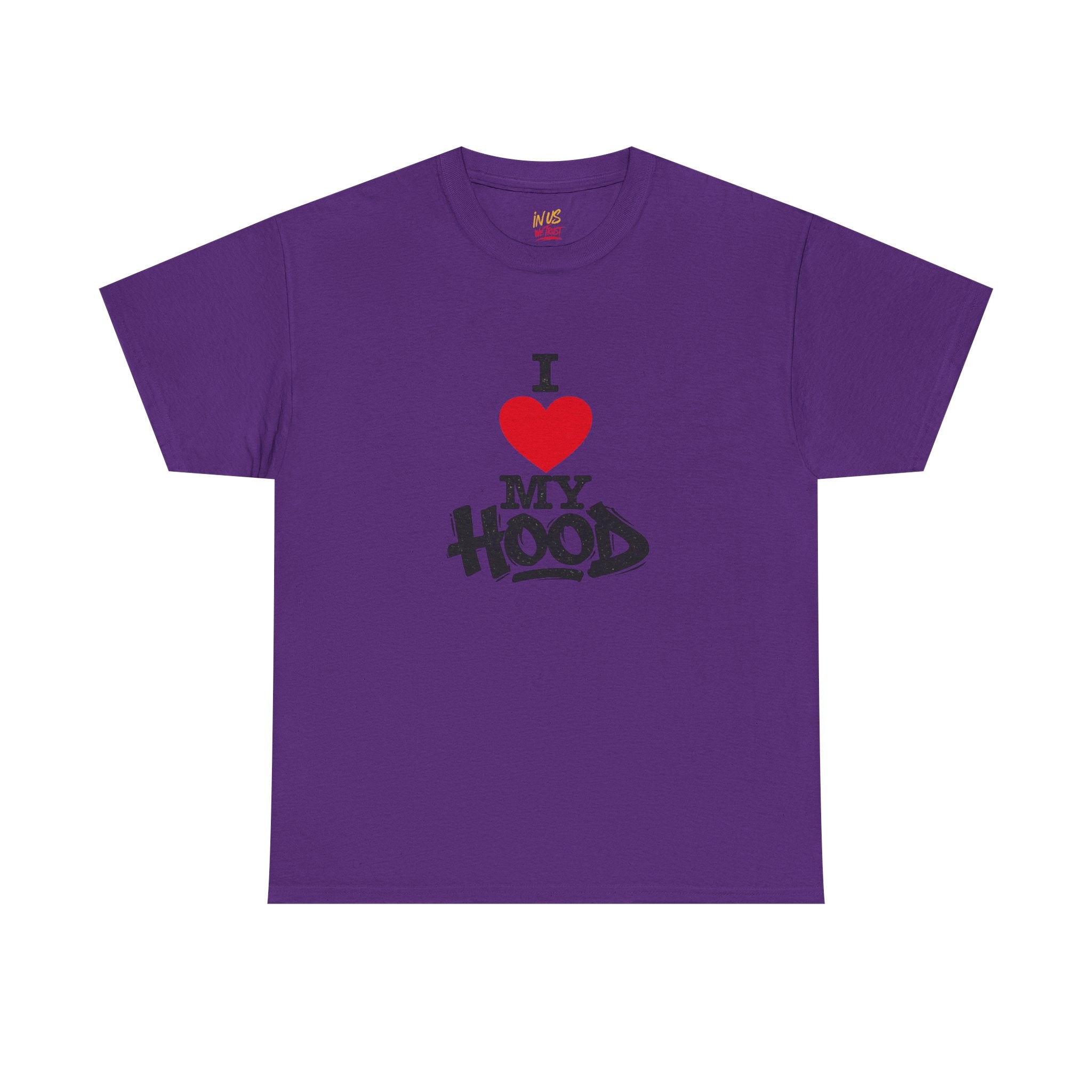 I Heart My Hood T-Shirt Blk Txt— USWE Grafitti