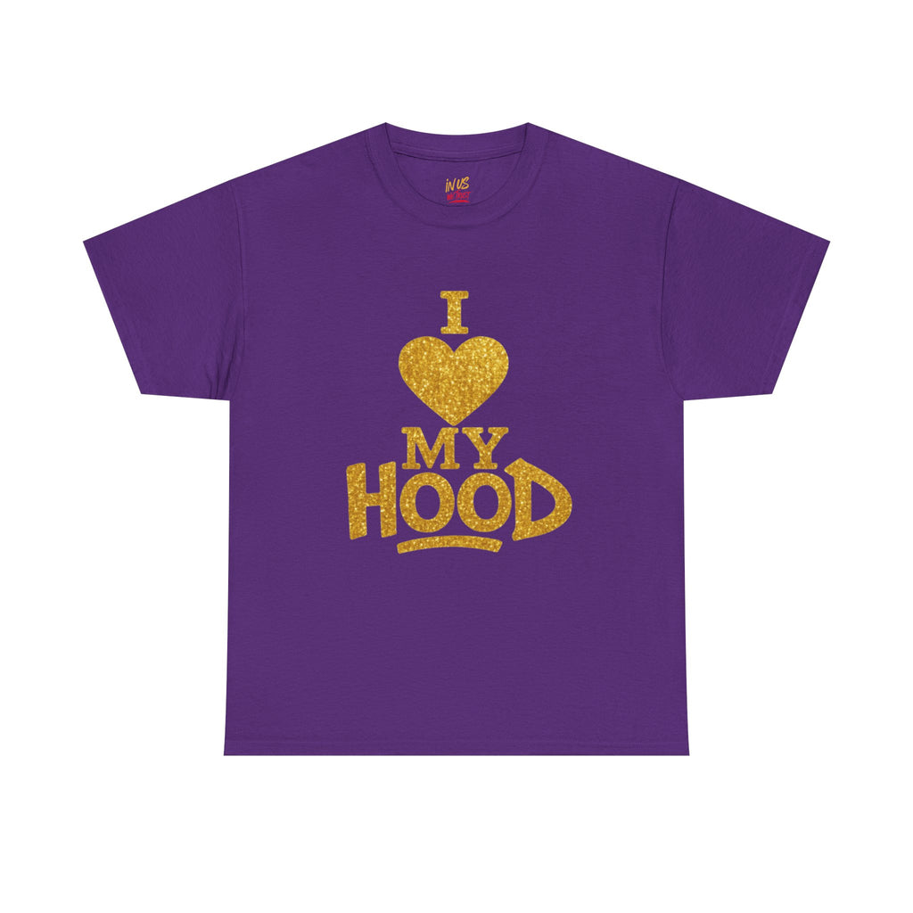 I Heart My Hood T-Shirt — USWE Graffiti Gold