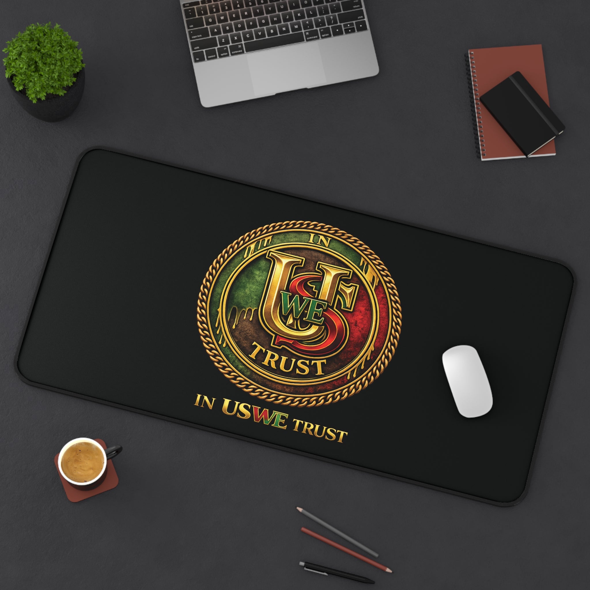 In US We Trust Unity Seal Emblem Desk Mat |