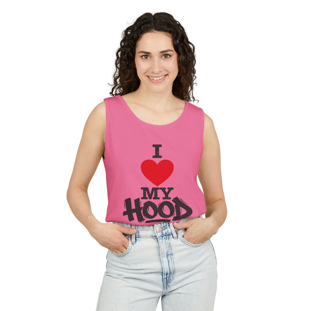 I Heart My Hood Tank Top — Urban Love Graphic Tank