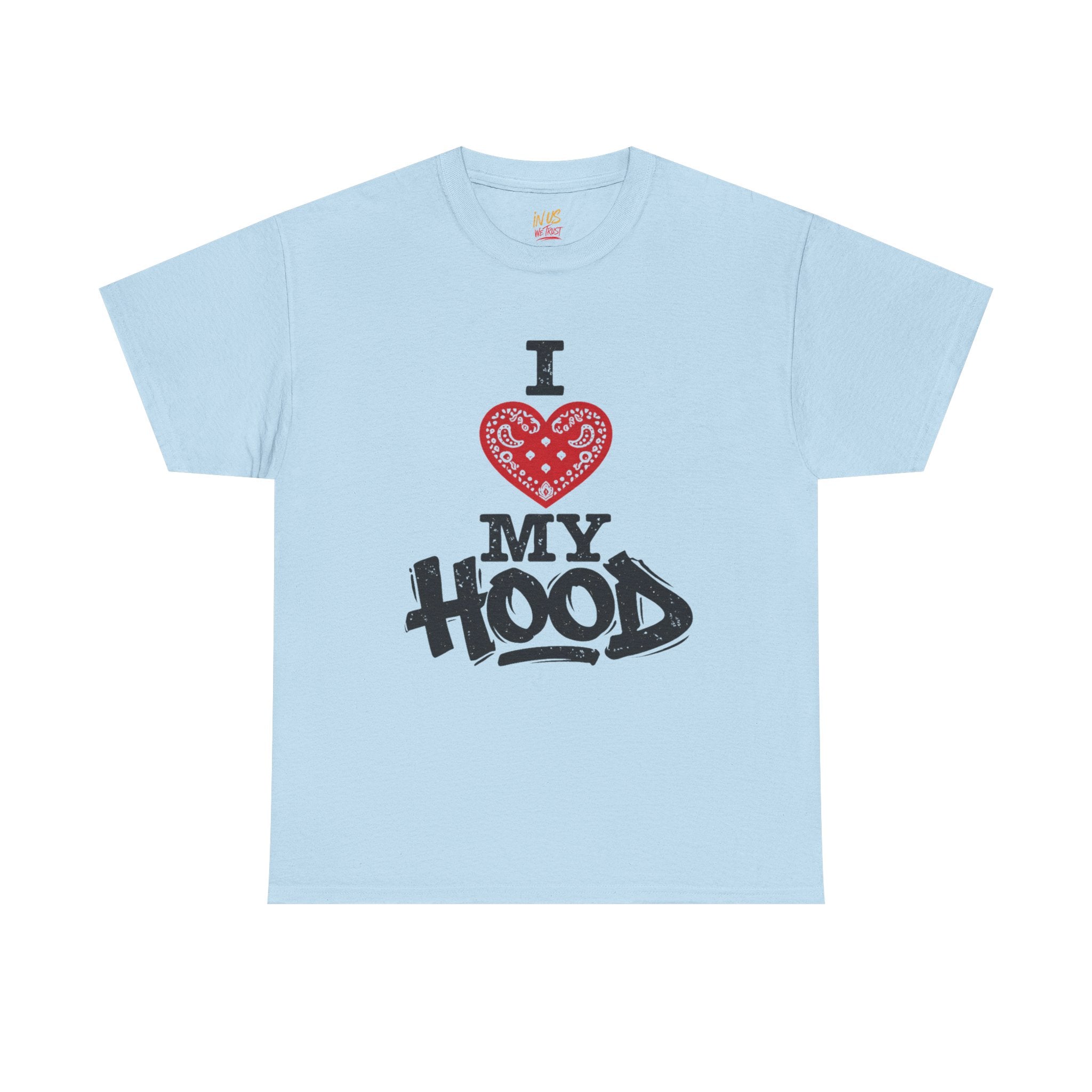I Heart My Hood Red PaisleyT-Shirt — USWE Grafitti