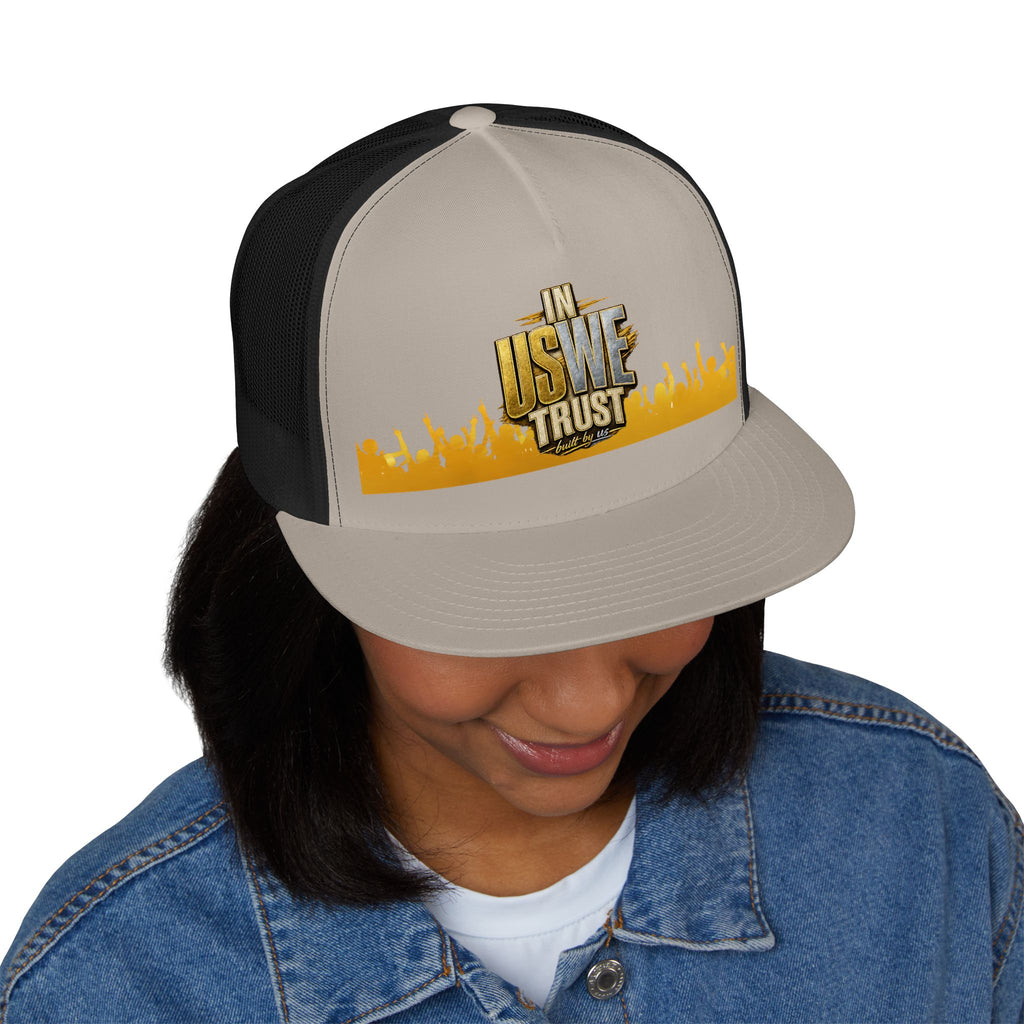 IN US WE TRUST™ Built By Us Trucker Hat