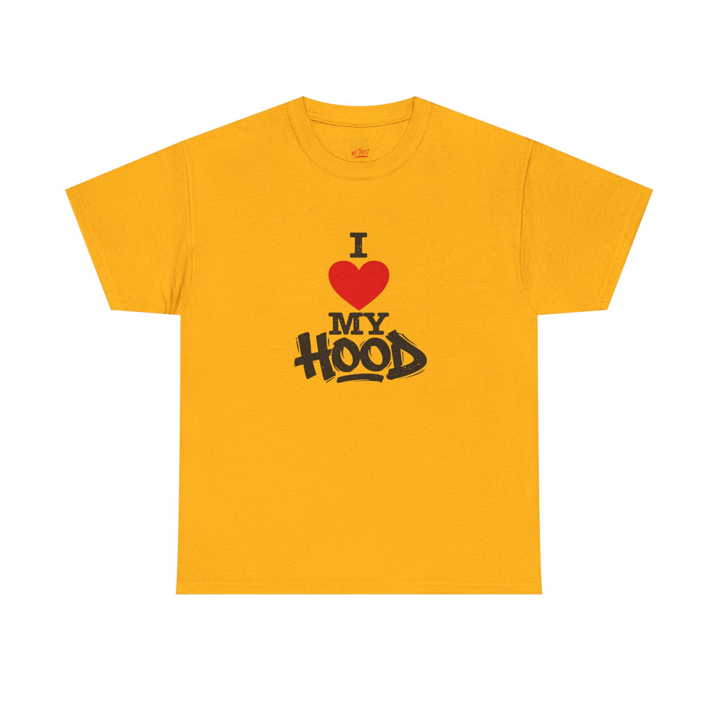 I Heart My Hood T-Shirt Blk Txt— USWE Grafitti