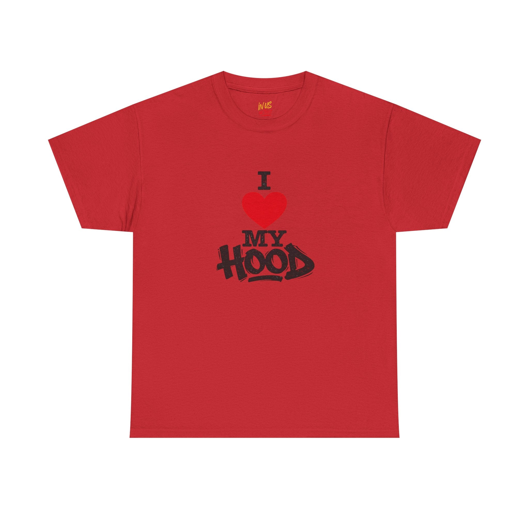 I Heart My Hood T-Shirt Blk Txt— USWE Grafitti