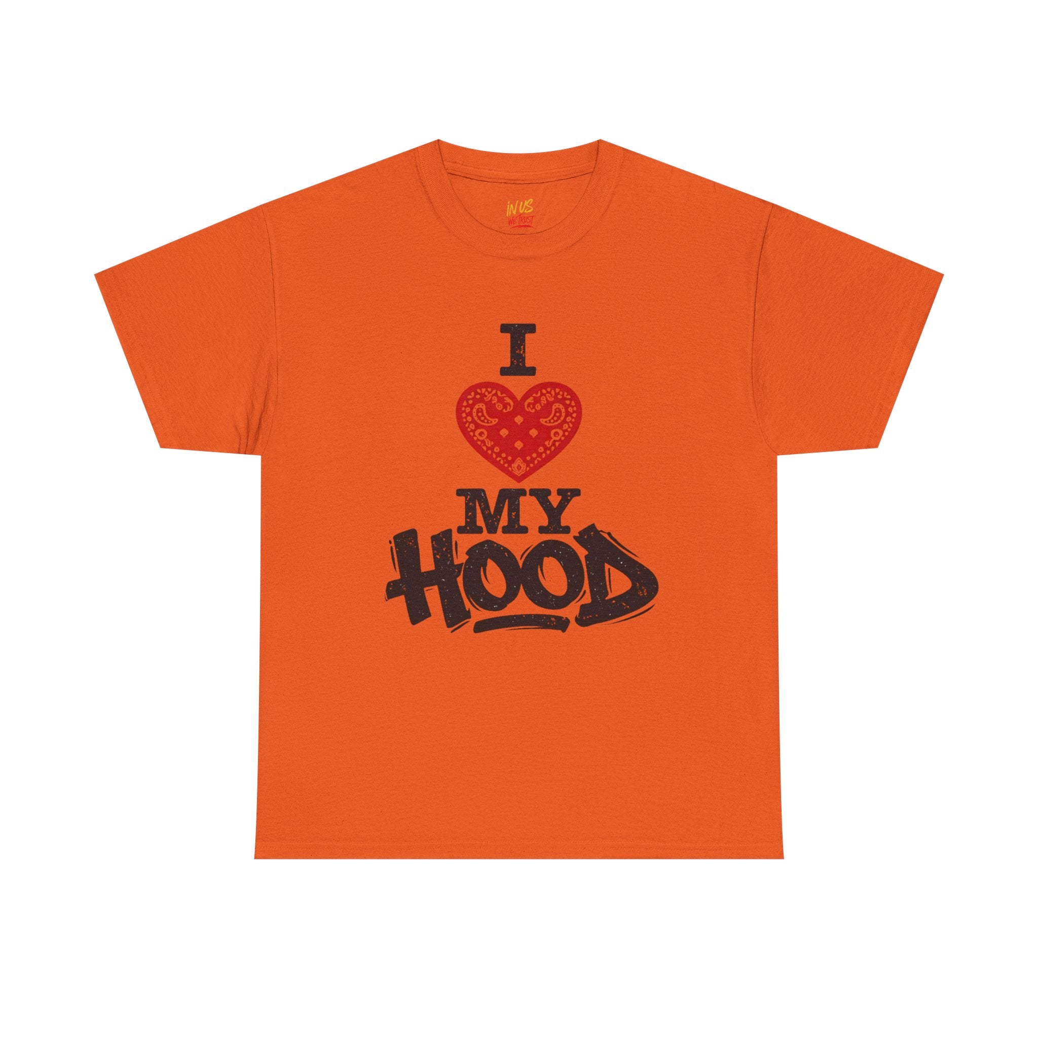 I Heart My Hood Red PaisleyT-Shirt — USWE Grafitti