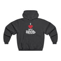 I  Love My Hood Graphic Hoodie – Men's Grey Streetwear Pullover USWE Graffiti