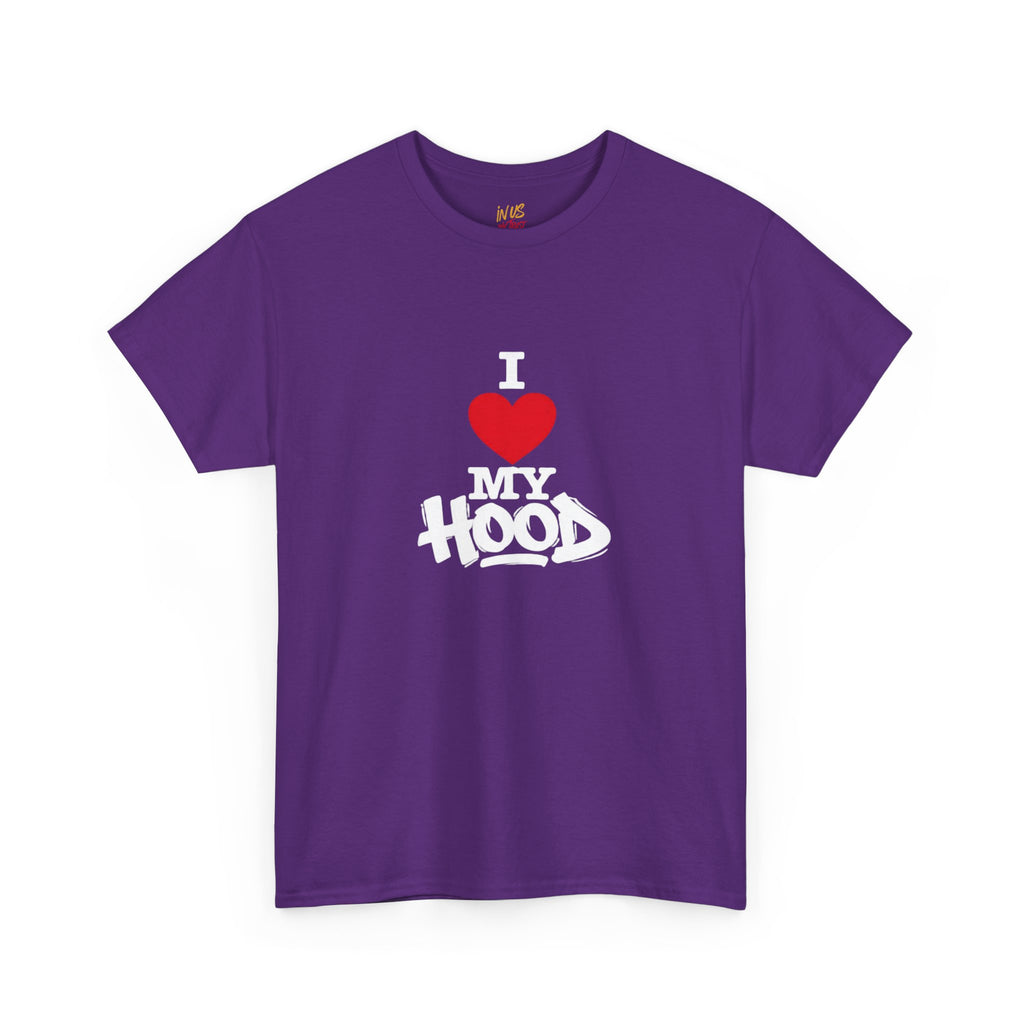 I Heart My Hood T-Shirt Wht Txt — USWE Graffiti