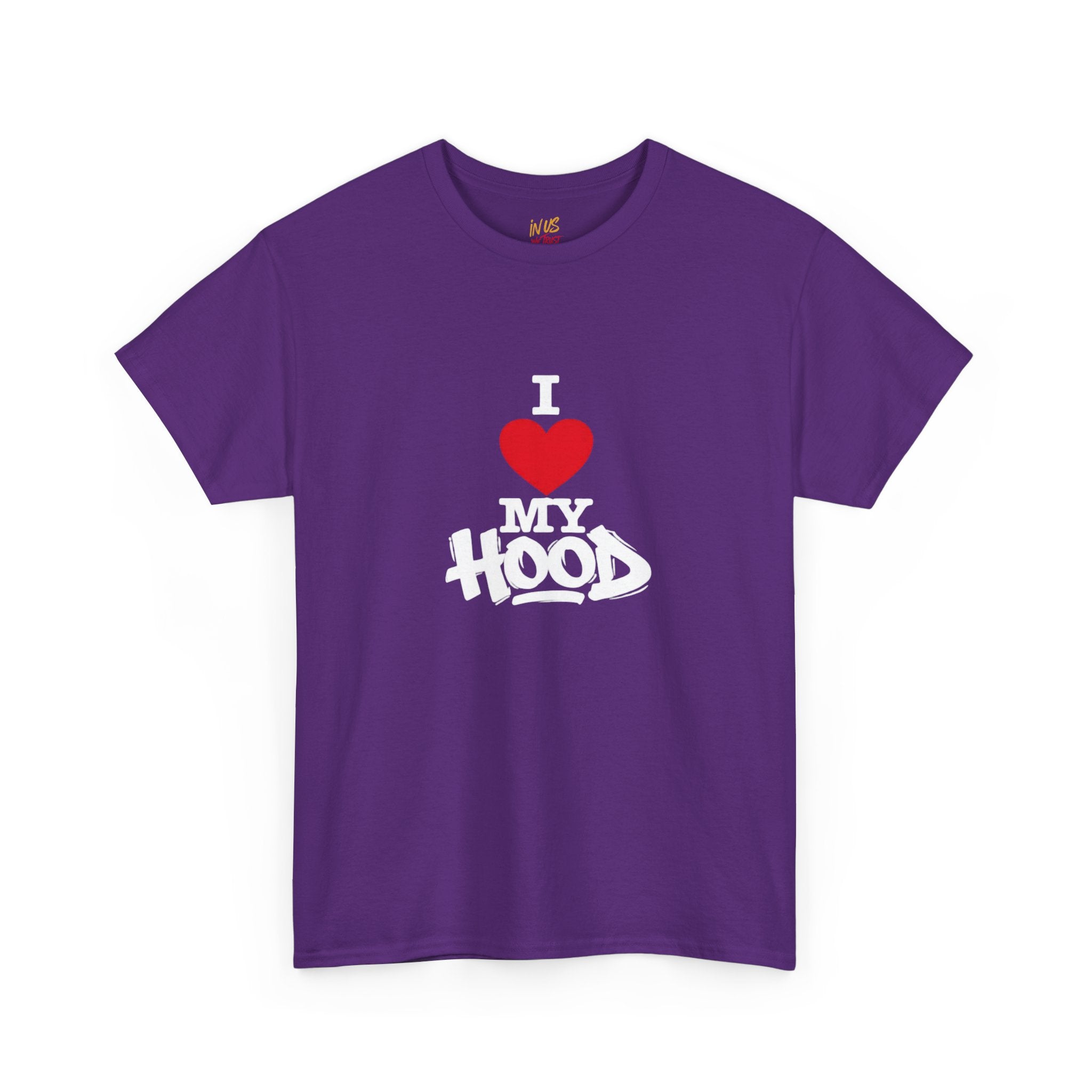 I Heart My Hood T-Shirt Wht Txt — USWE Graffiti
