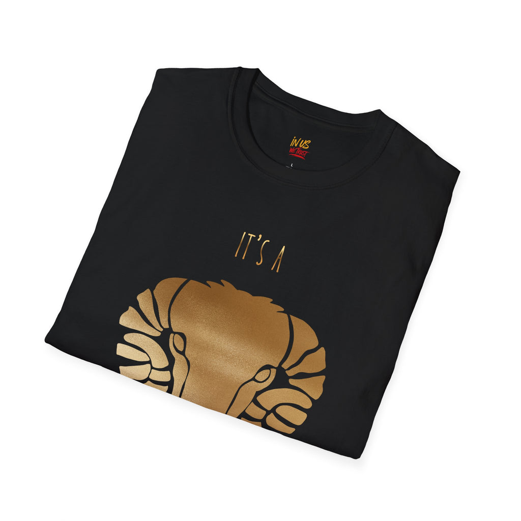 USWE Aries Zodiac T-Shirt – Gold Ram Astrology Tee (It’s a Aries)