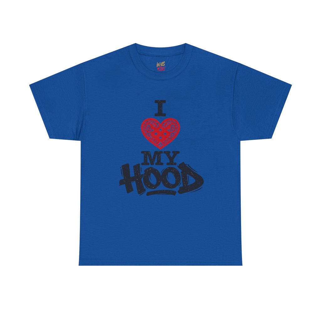 I Heart My Hood Red PaisleyT-Shirt — USWE Grafitti