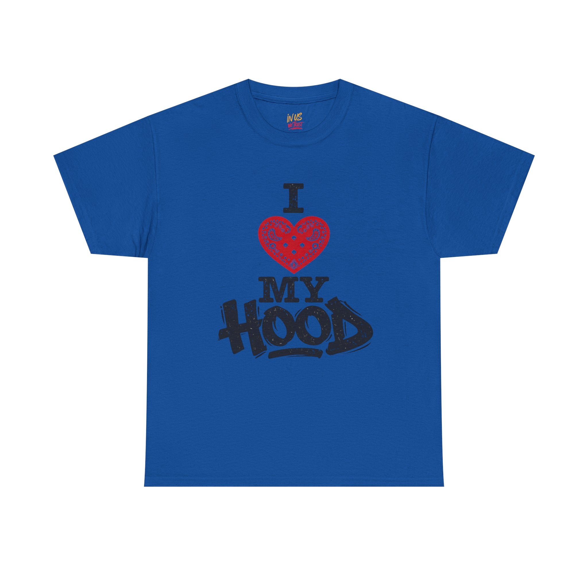 I Heart My Hood Red PaisleyT-Shirt — USWE Grafitti
