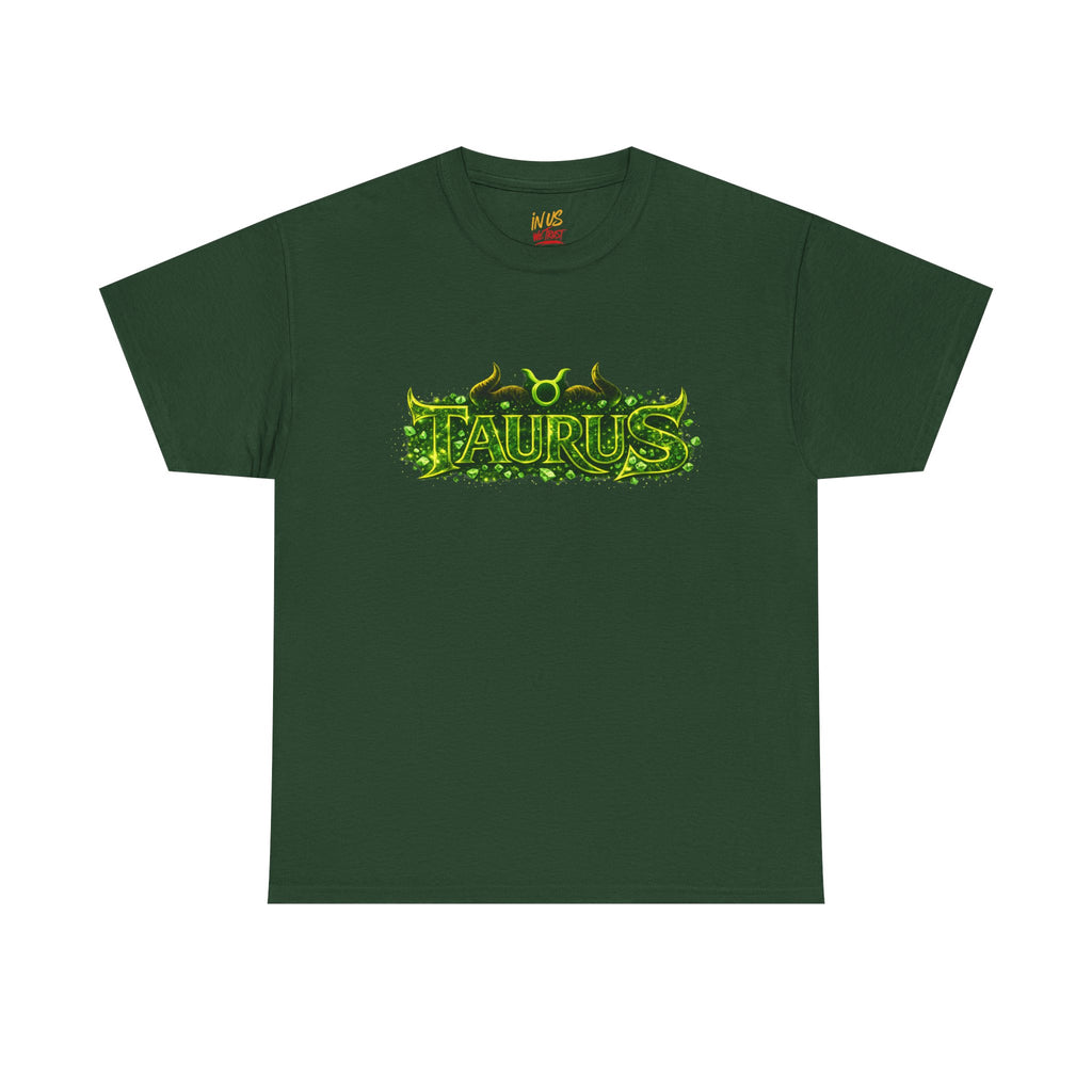 USWE Ecliptikl Taurus Zodiac Tee — Green Flame Astrology Shirt
