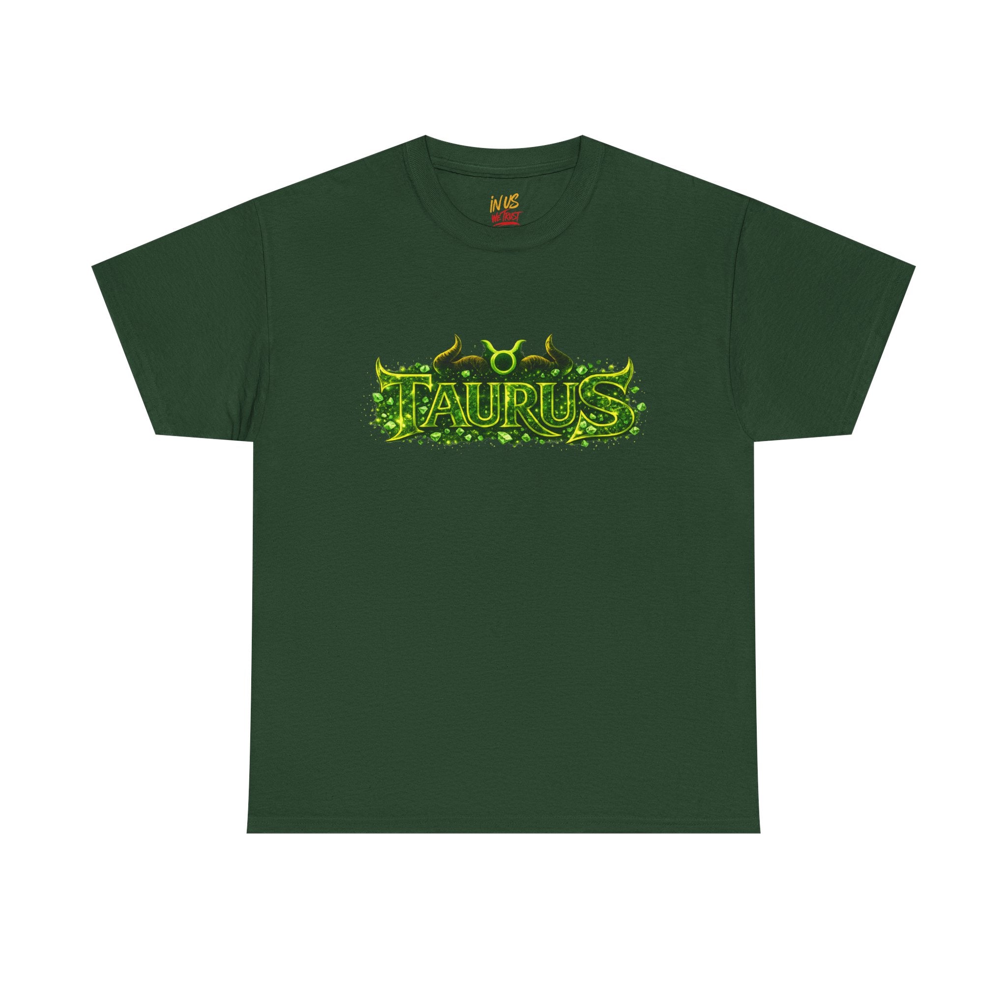 USWE Ecliptikl Taurus Zodiac Tee — Green Flame Astrology Shirt