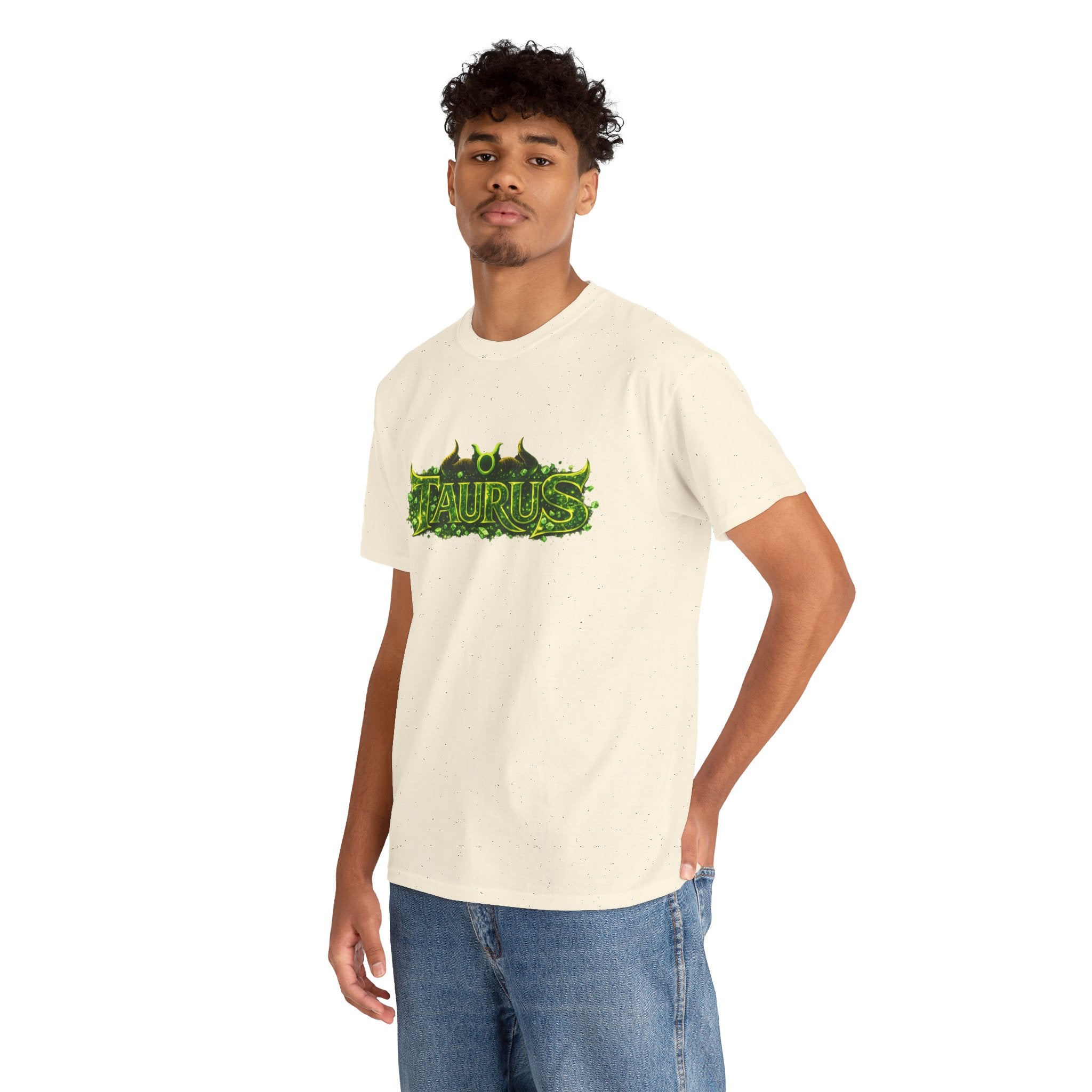 USWE Ecliptikl Taurus Zodiac Tee — Green Flame Astrology Shirt
