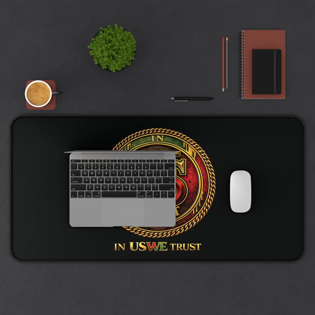 In US We Trust Unity Seal Emblem Desk Mat |