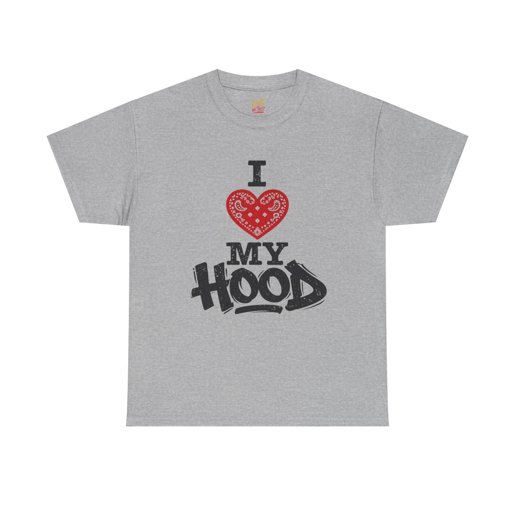 I Heart My Hood Red PaisleyT-Shirt — USWE Grafitti