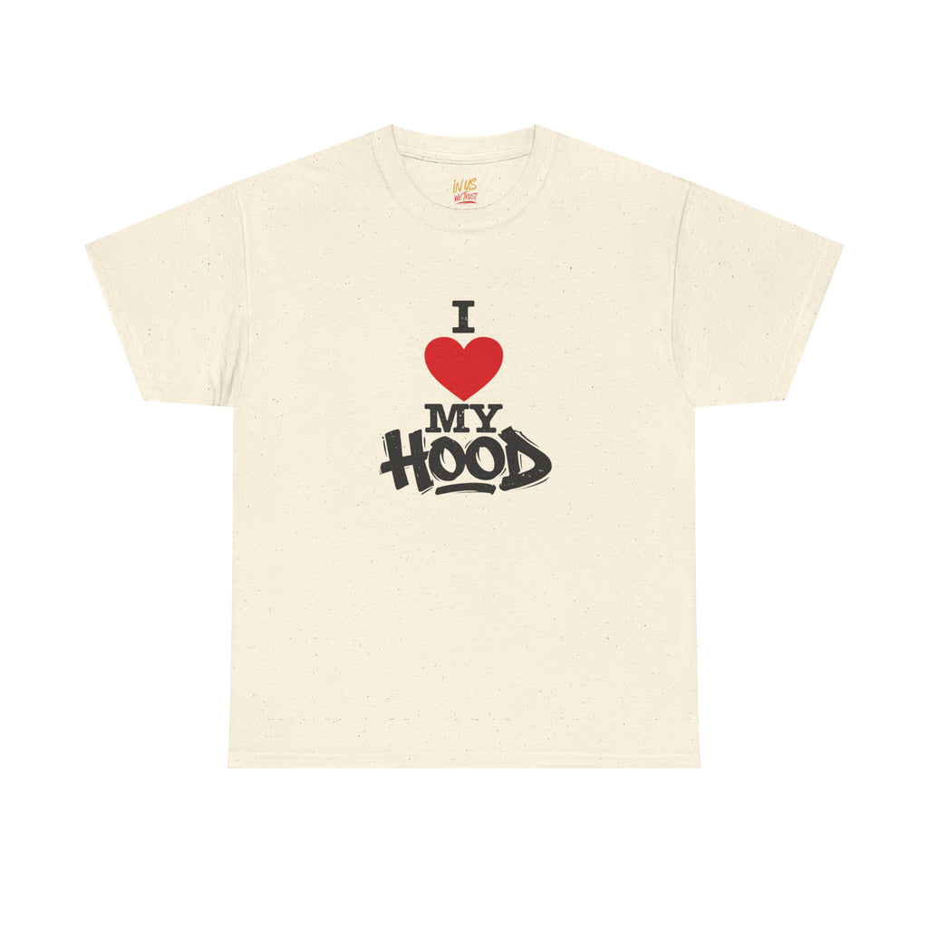 I Heart My Hood T-Shirt Blk Txt— USWE Grafitti