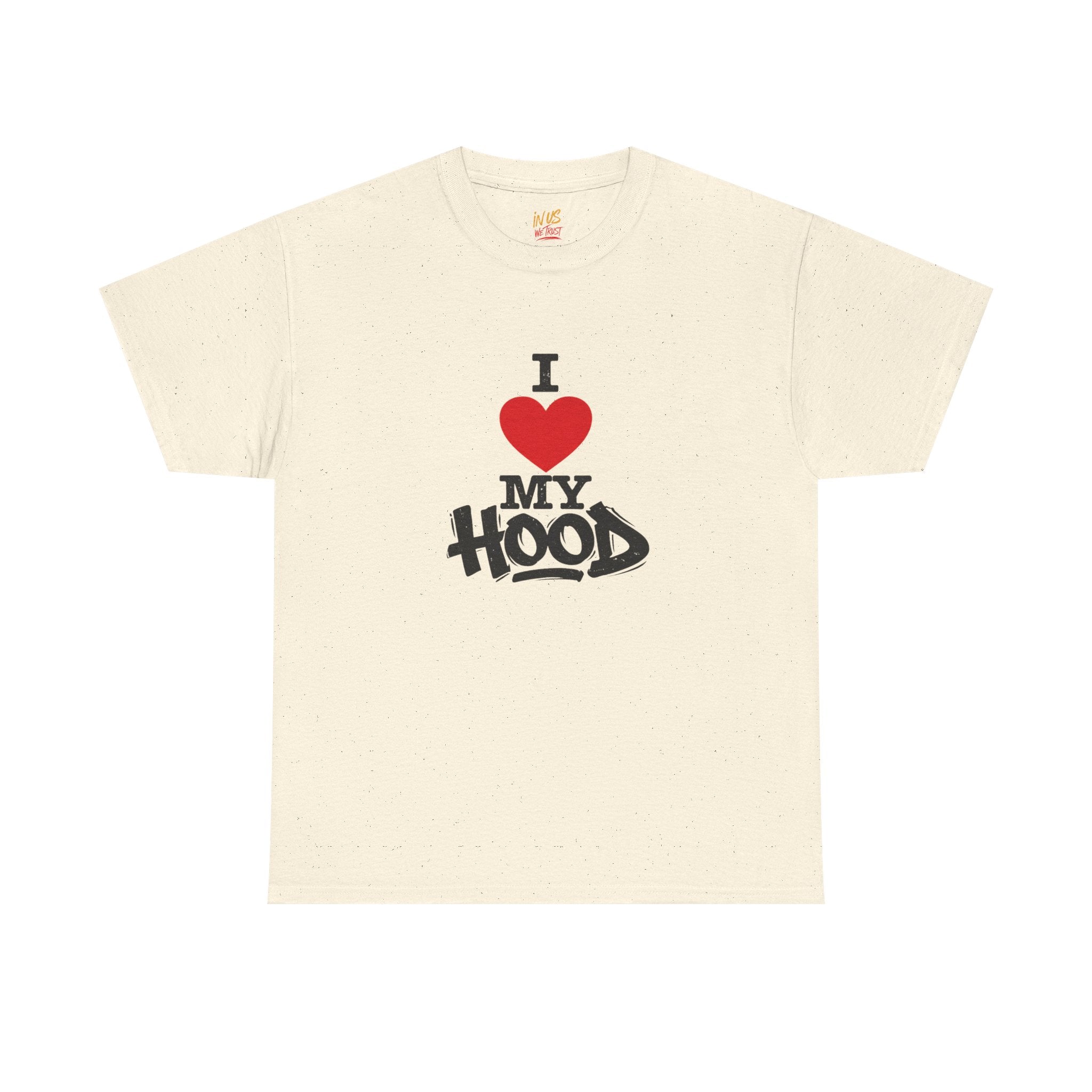 I Heart My Hood T-Shirt Blk Txt— USWE Grafitti