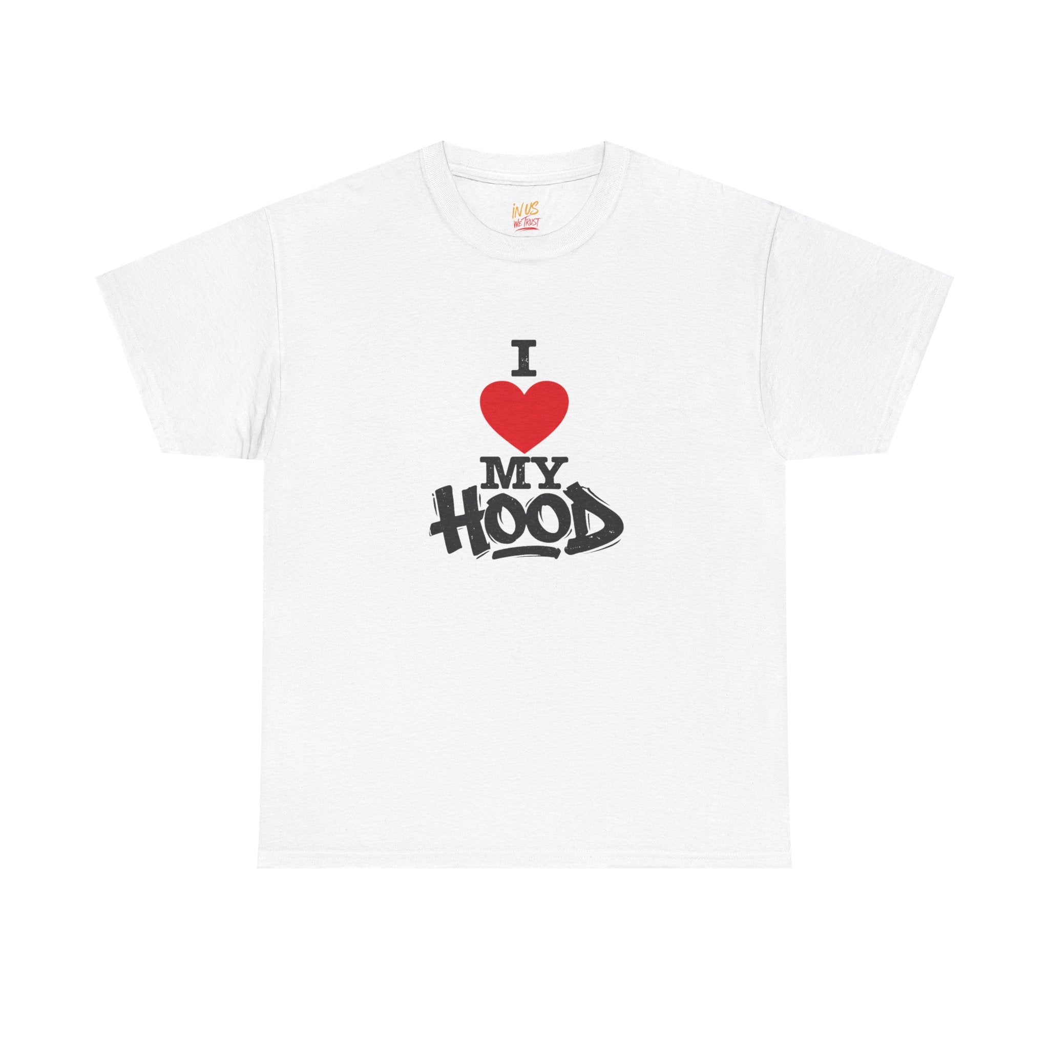 I Heart My Hood T-Shirt Blk Txt— USWE Grafitti