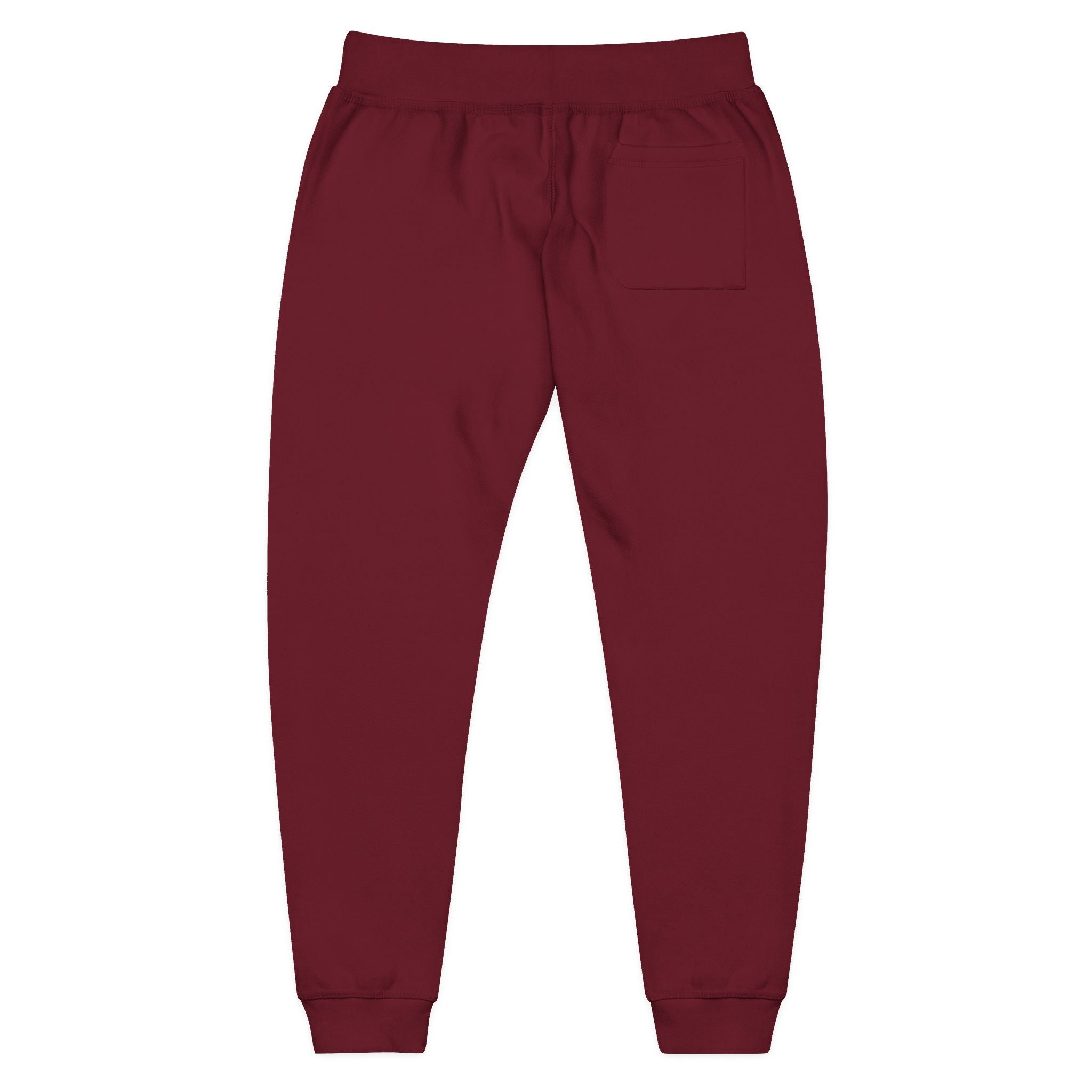 Embroidered USWE Gold Crest Sweatpants — Cozy Fleece Joggers