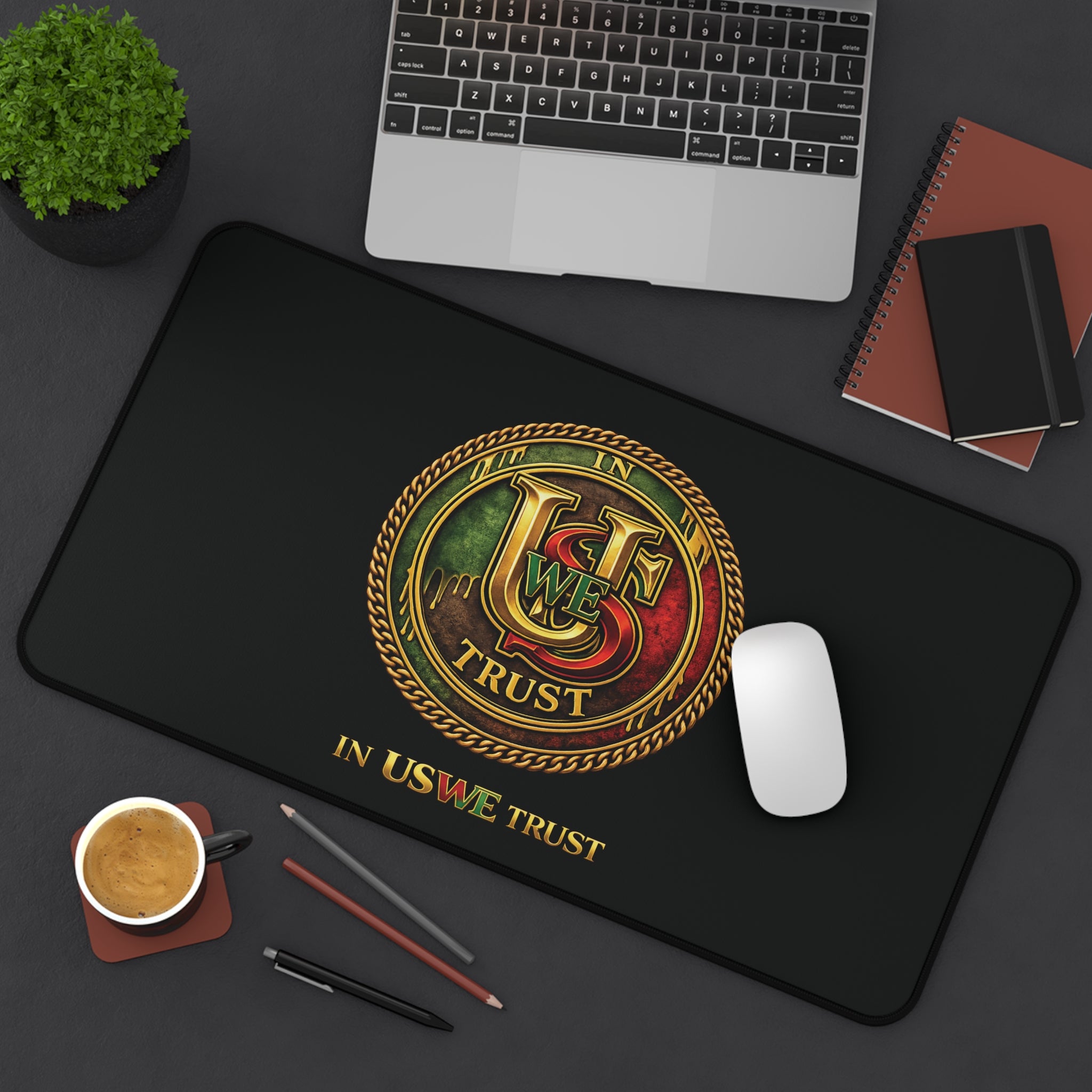 In US We Trust Unity Seal Emblem Desk Mat |