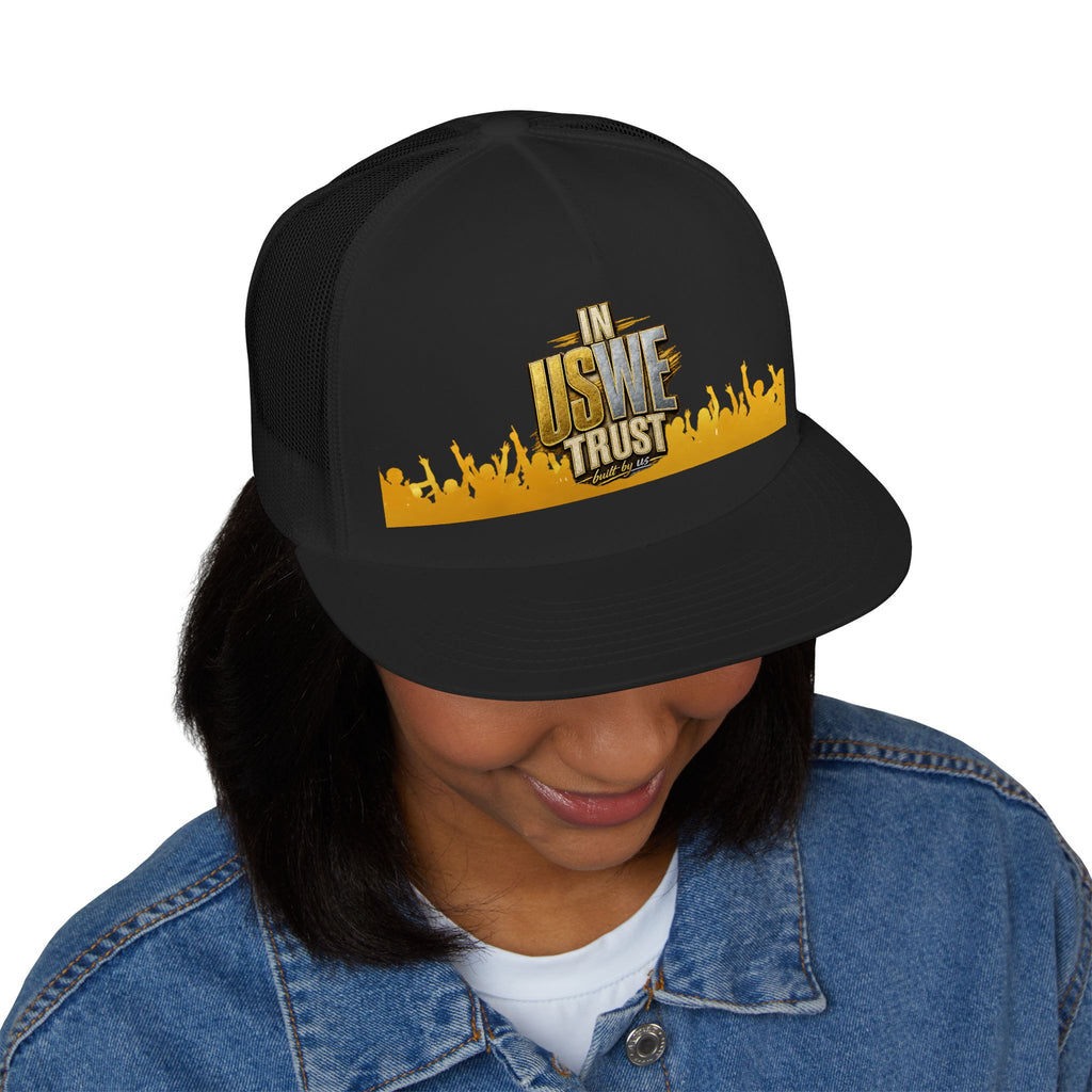 IN US WE TRUST™ Built By Us Trucker Hat