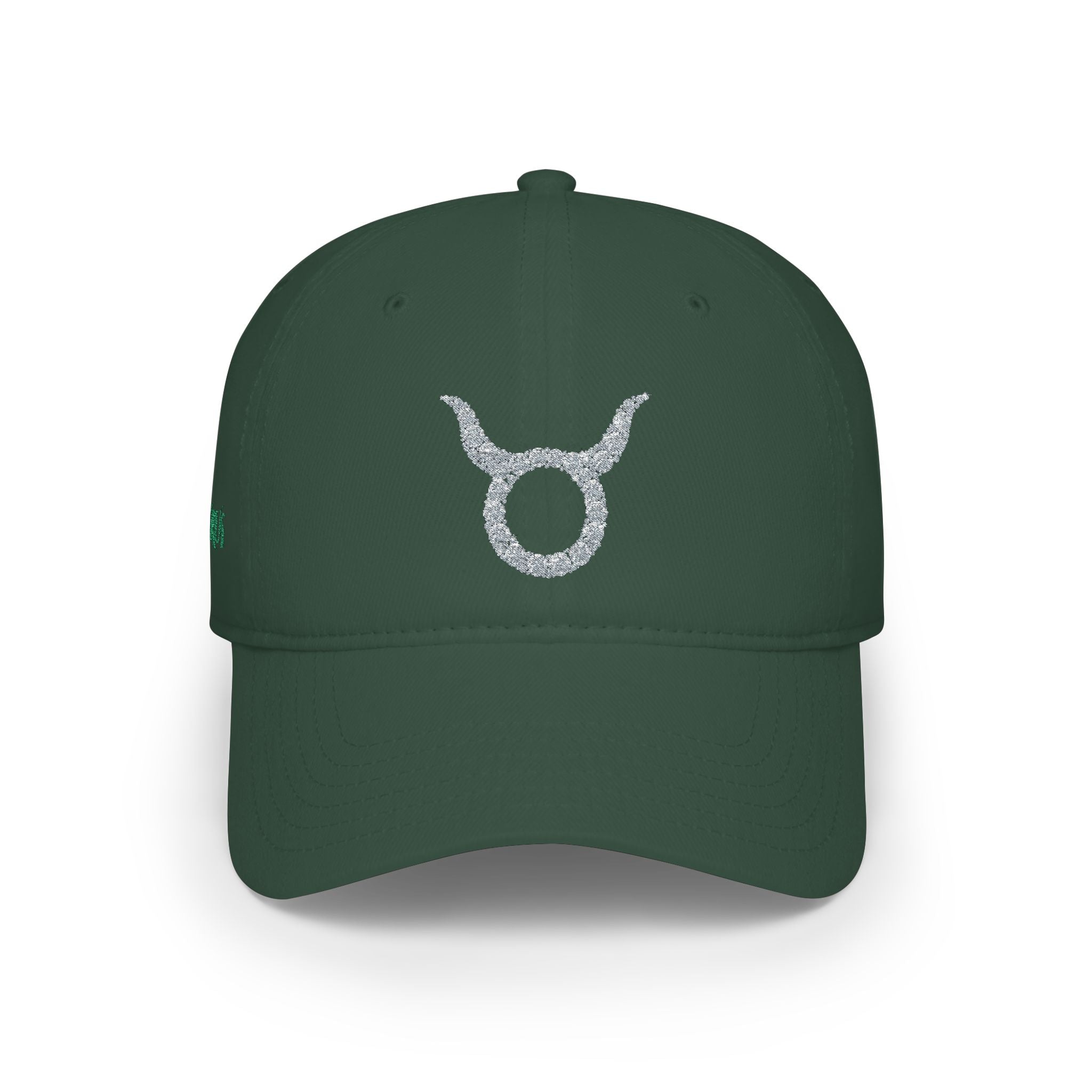 USWE Ecliptik Taurus Zodiac Baseball Cap — Glitter Bull Symbol Low-Profile Hat
