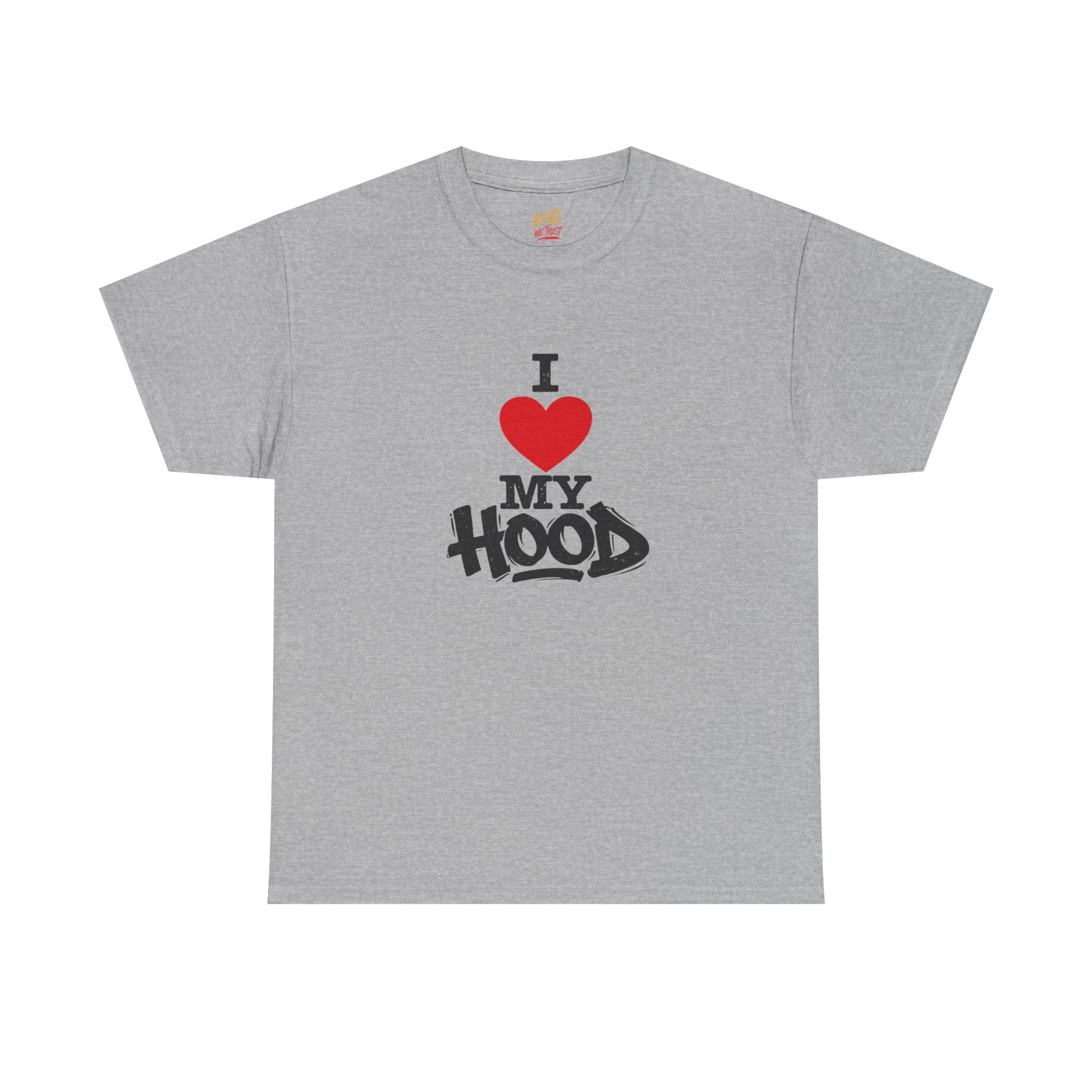 I Heart My Hood T-Shirt Blk Txt— USWE Grafitti