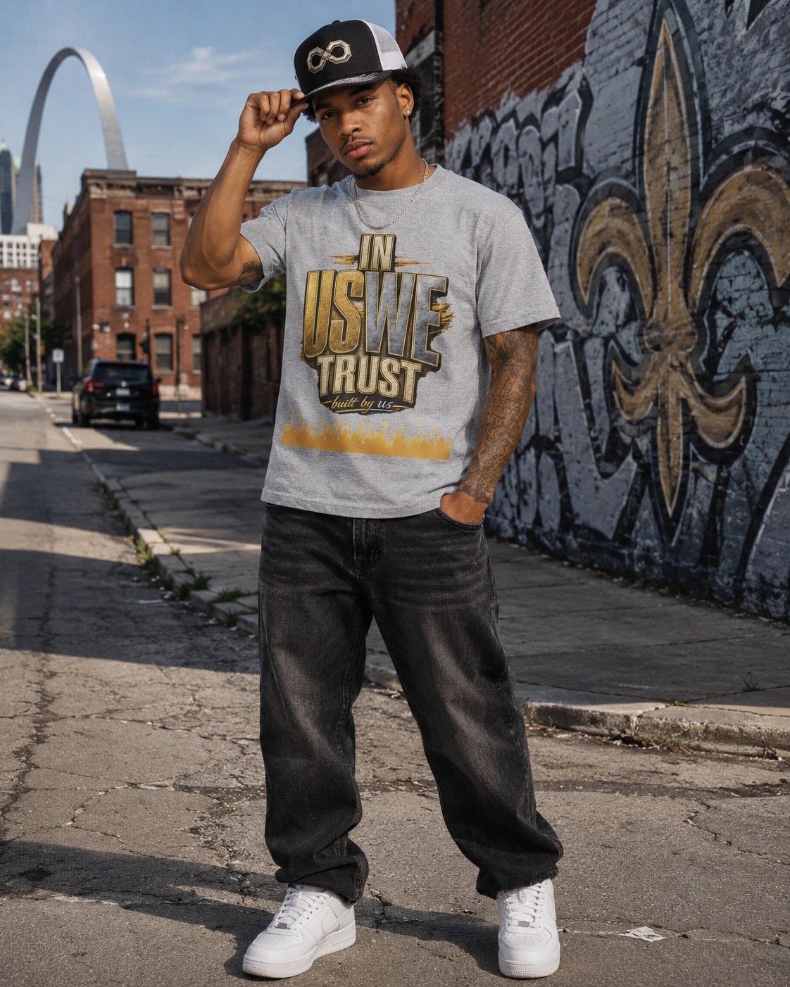 IN US WE TRUST™ Built By Us Legacy Tee