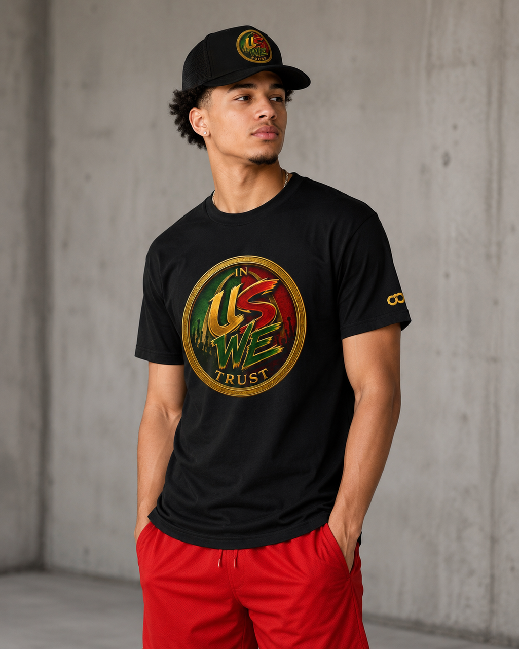 IN US WE TRUST™Graffiti Heritage Seal Tee