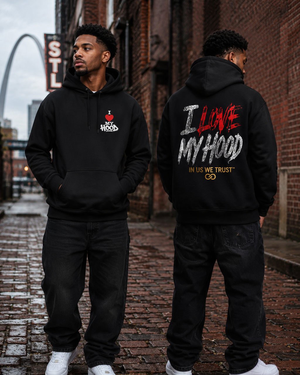I Love My Hood Hoodie — Bold Streetwear Pullover