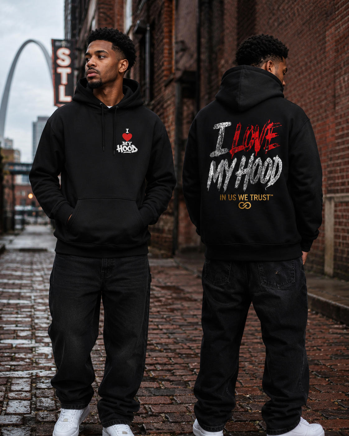 I Love My Hood Hoodie — Bold Streetwear Pullover
