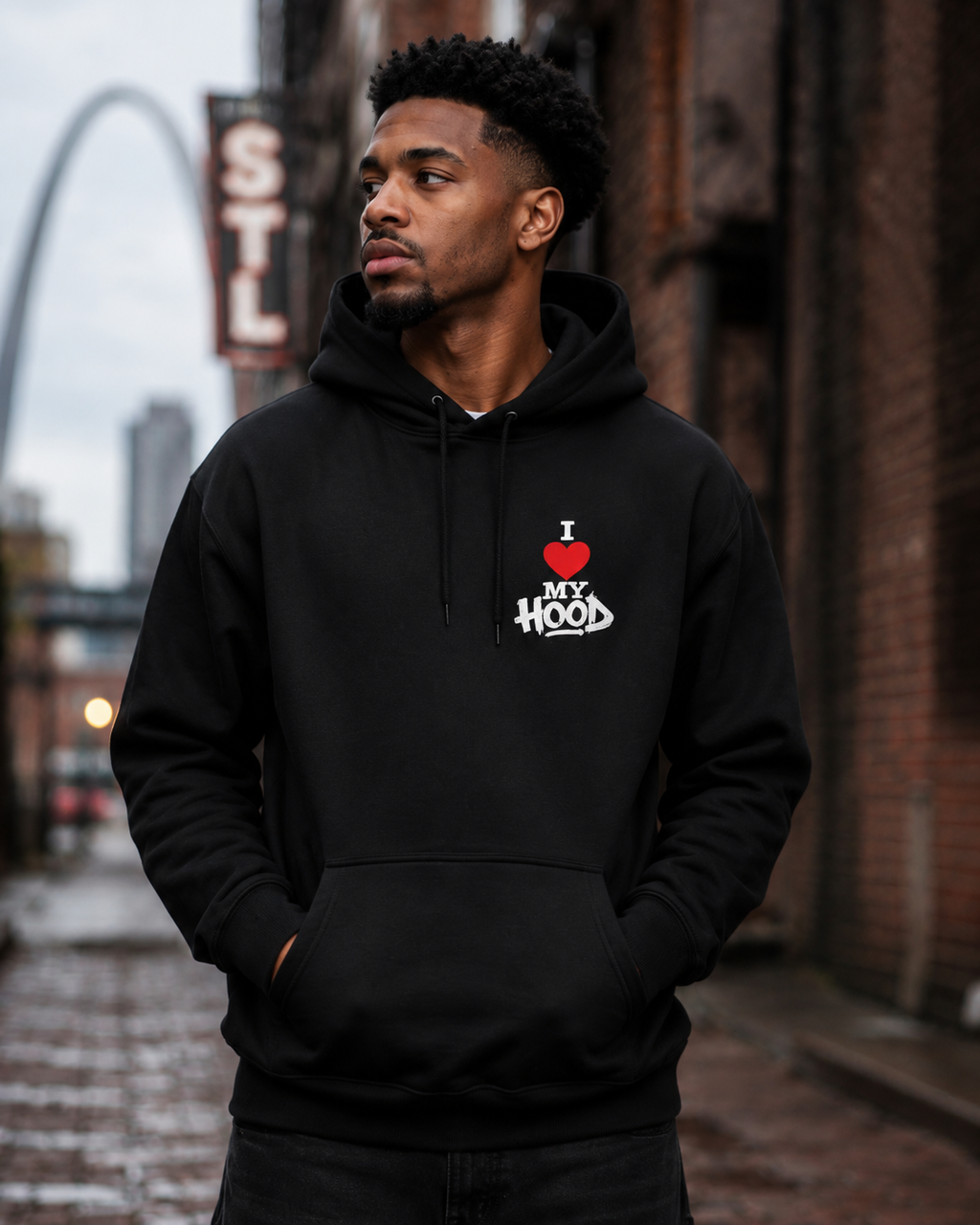 I Love My Hood Hoodie — Bold Streetwear Pullover