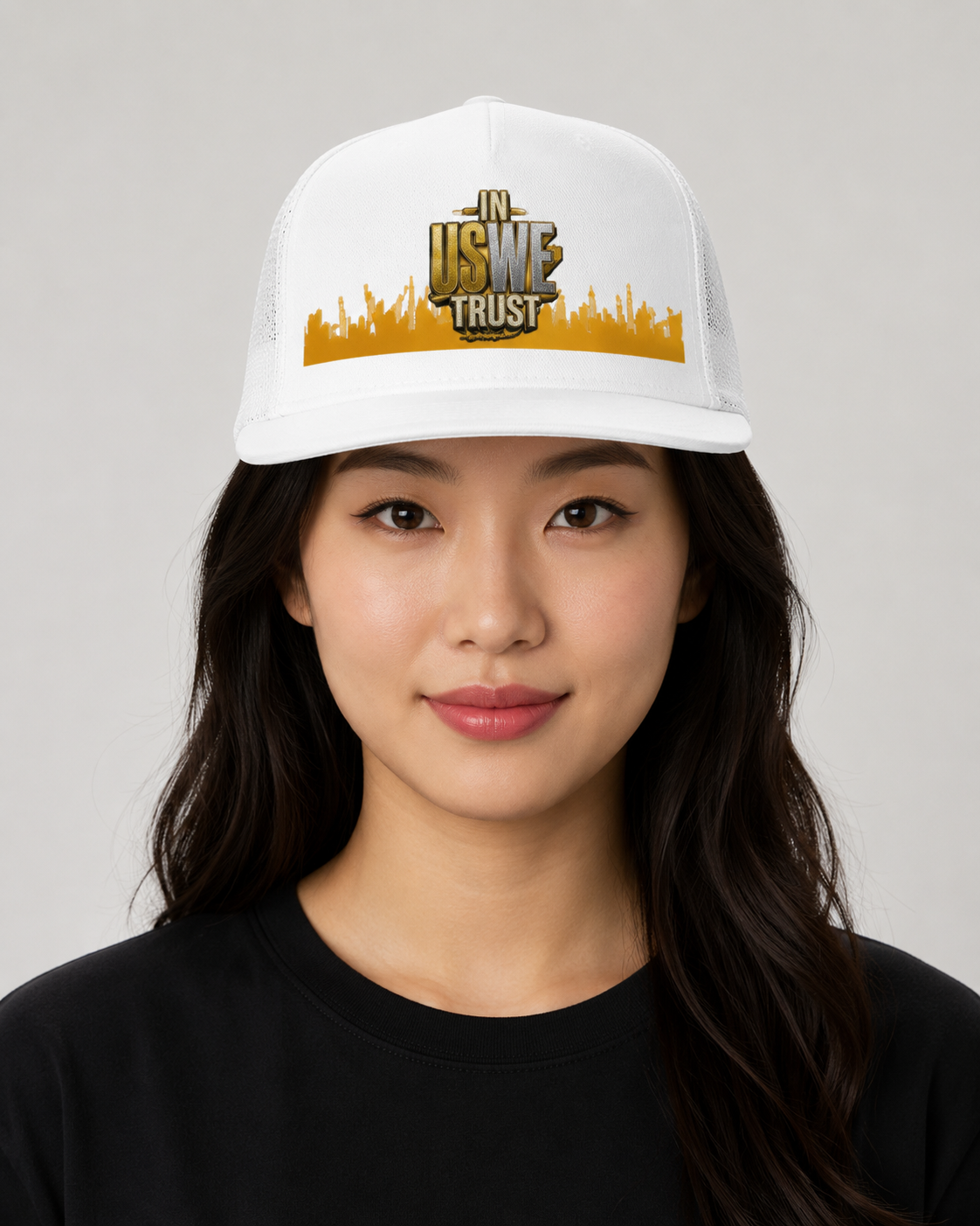 IN US WE TRUST™ Built By Us Trucker Hat