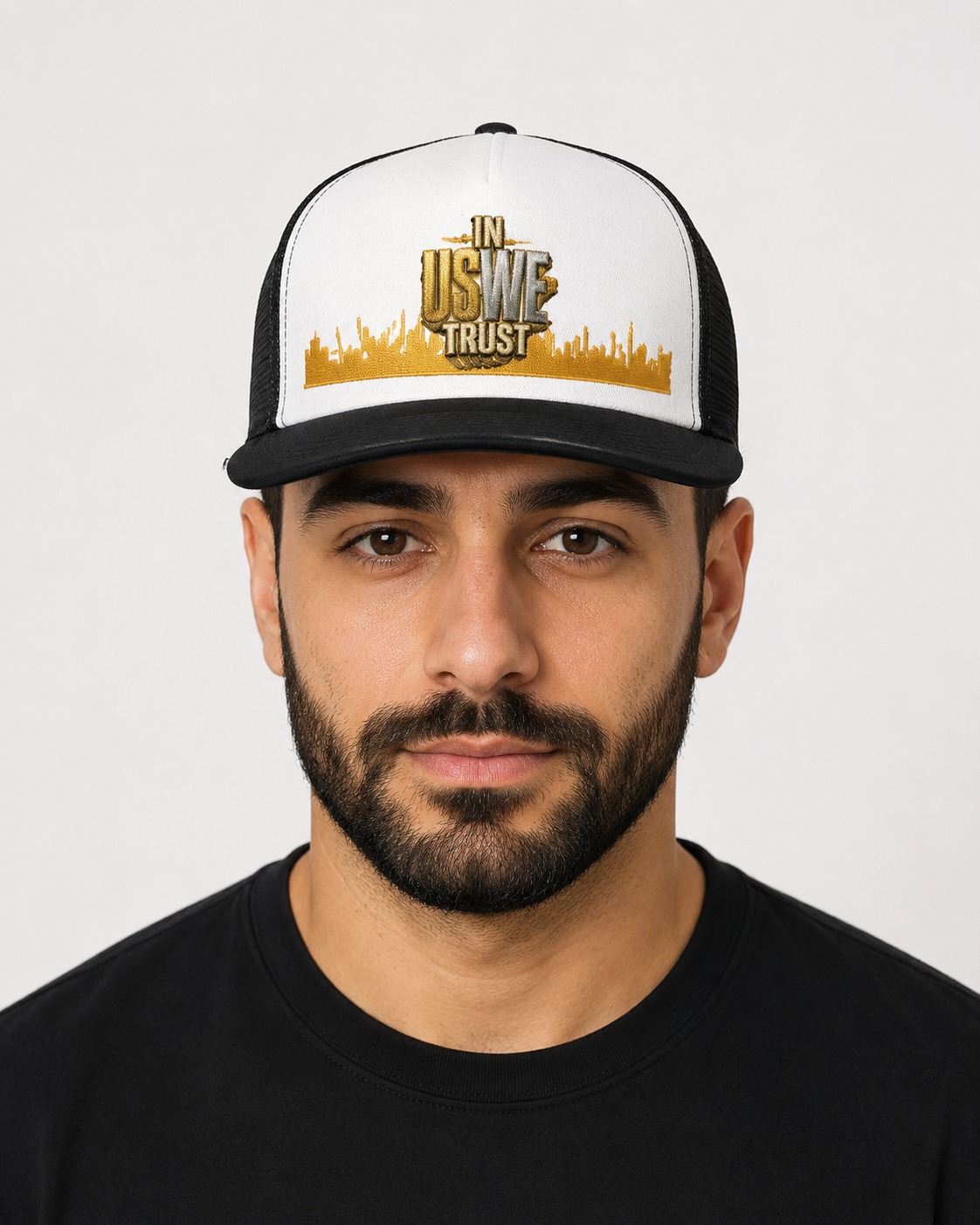 IN US WE TRUST™ Built By Us Trucker Hat