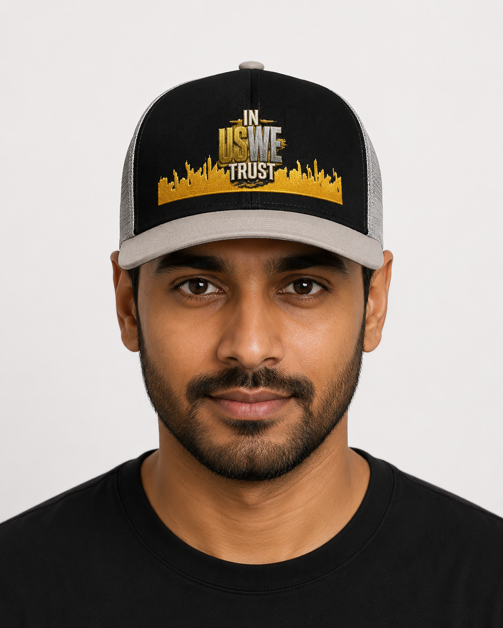IN US WE TRUST™ Built By Us Trucker Hat