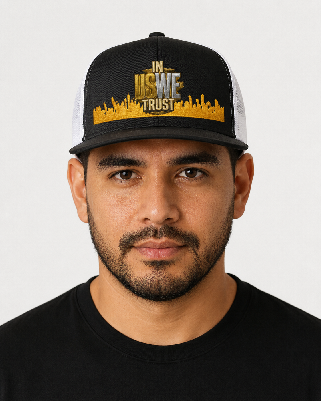 IN US WE TRUST™ Built By Us Trucker Hat