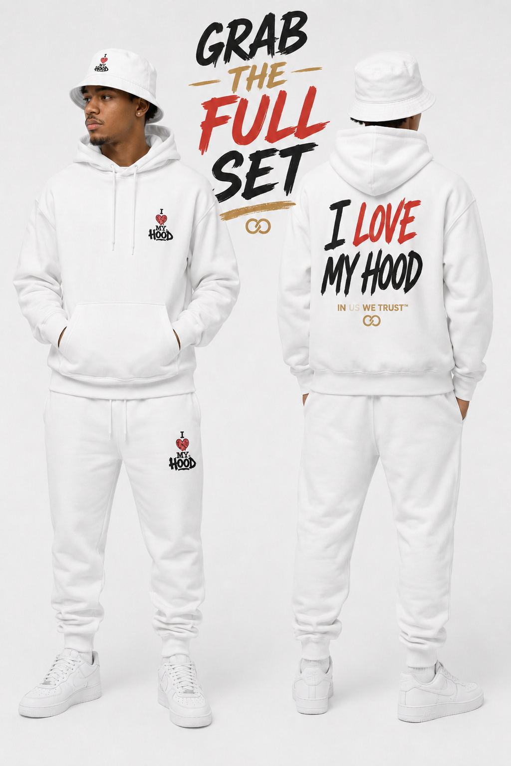 USWE Grafitti I Love My Hood Hoodie