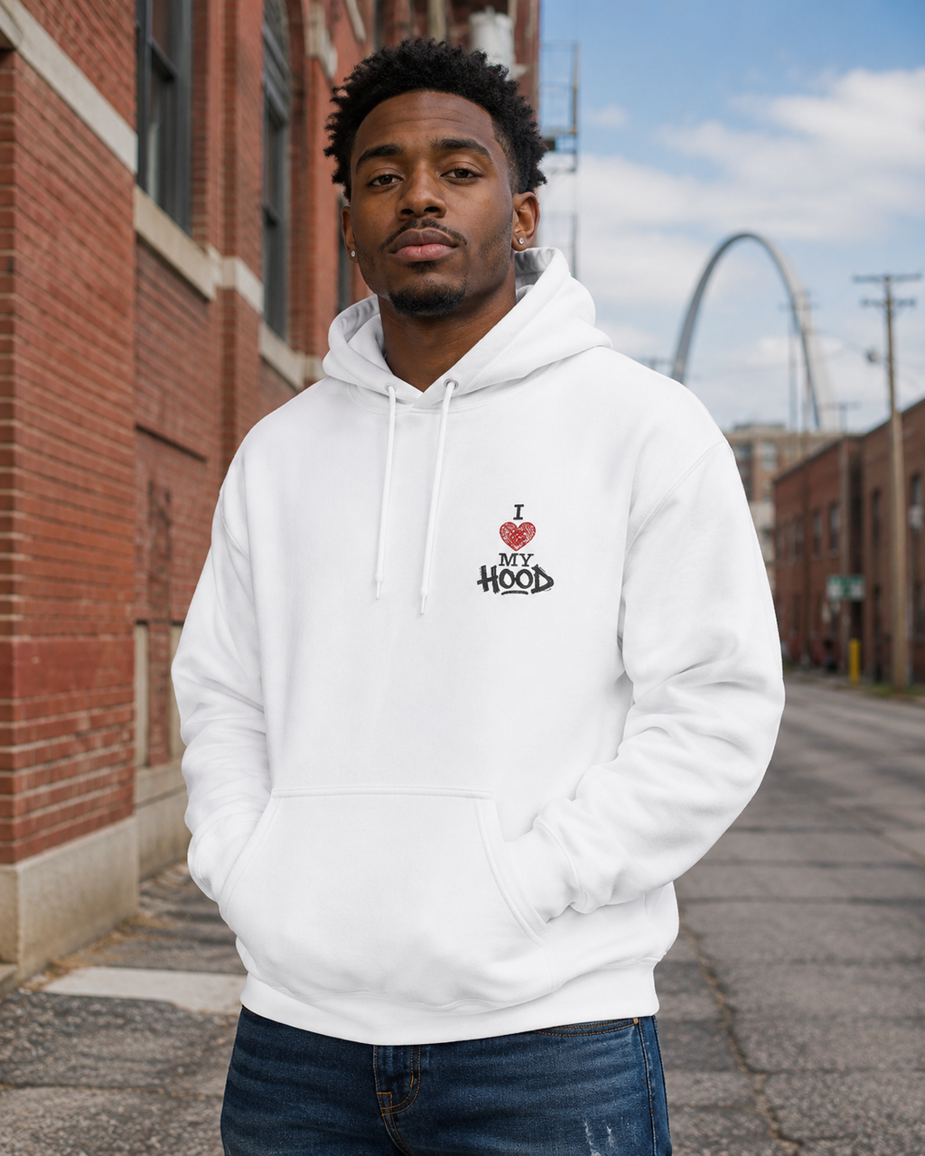 USWE Grafitti I Love My Hood Hoodie