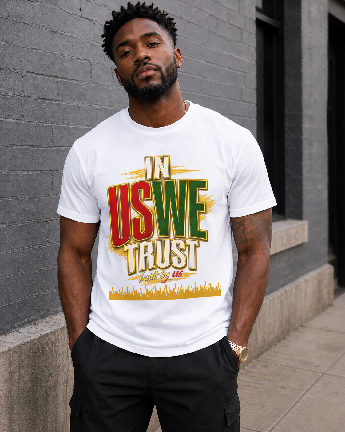 IN US WE TRUST™ Built By Us Heritage Tee