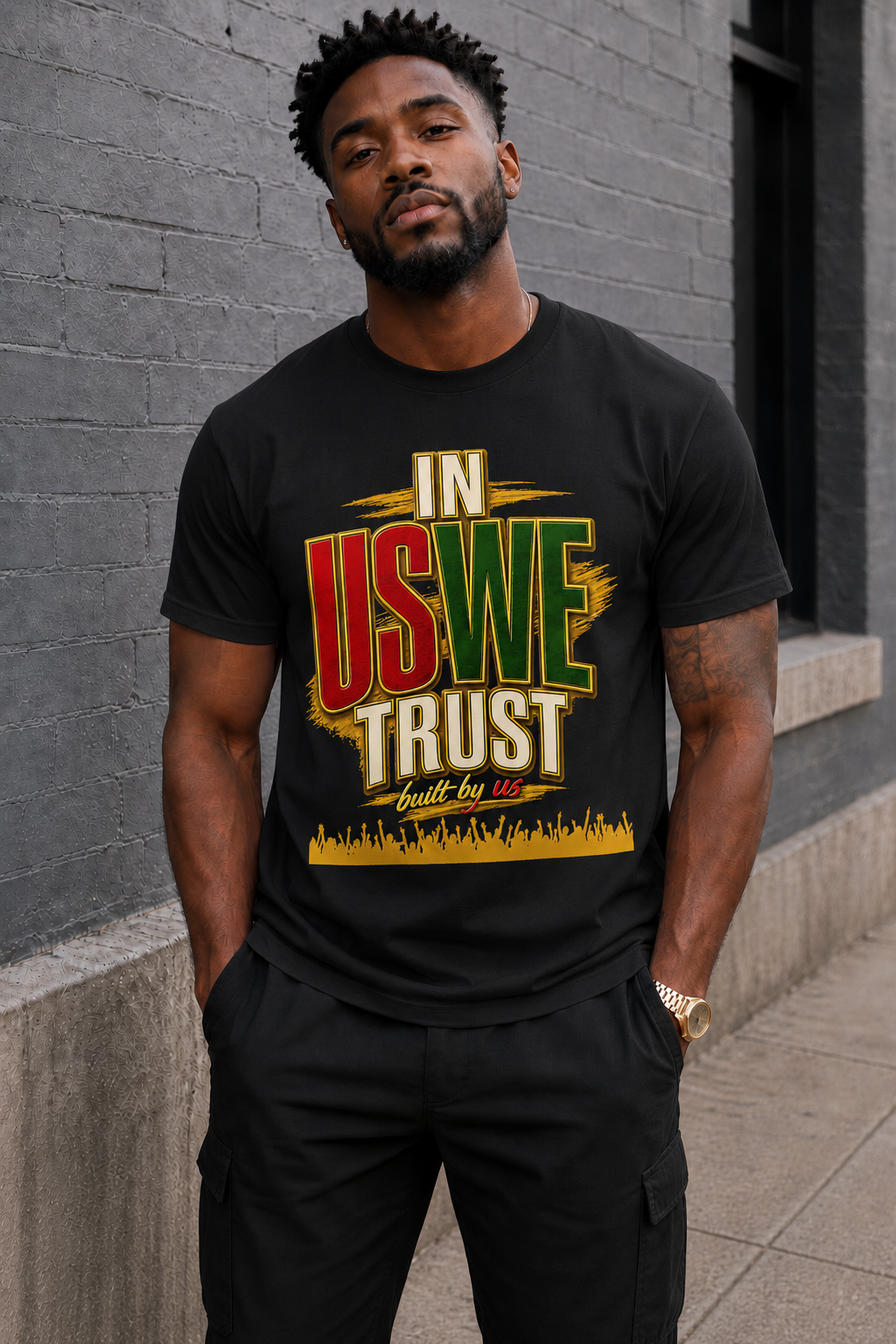 IN US WE TRUST™ Built By Us Heritage Tee