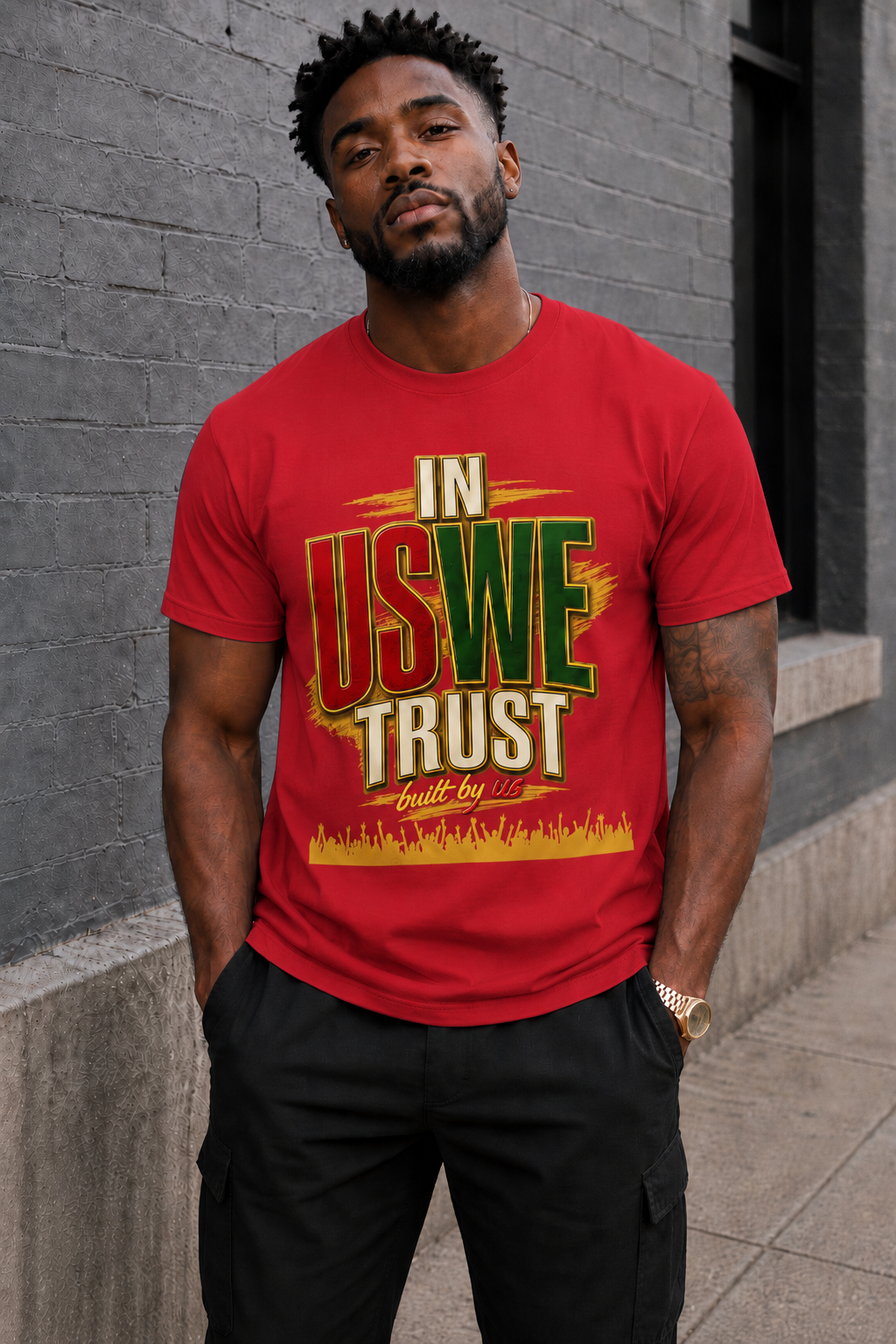 IN US WE TRUST™ Built By Us Heritage Tee