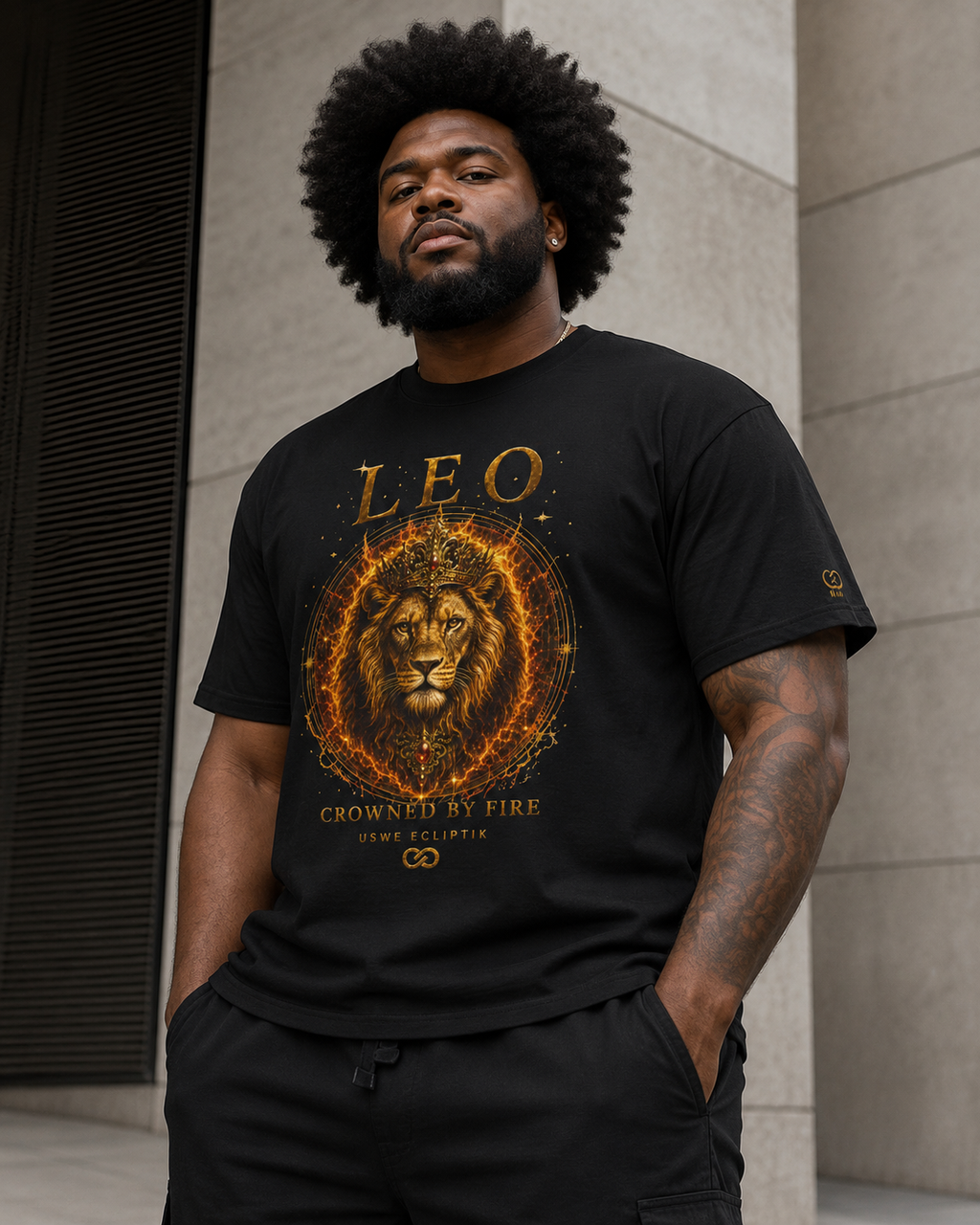 King Leo Born To Lead USWE Ecliptik T-shirt