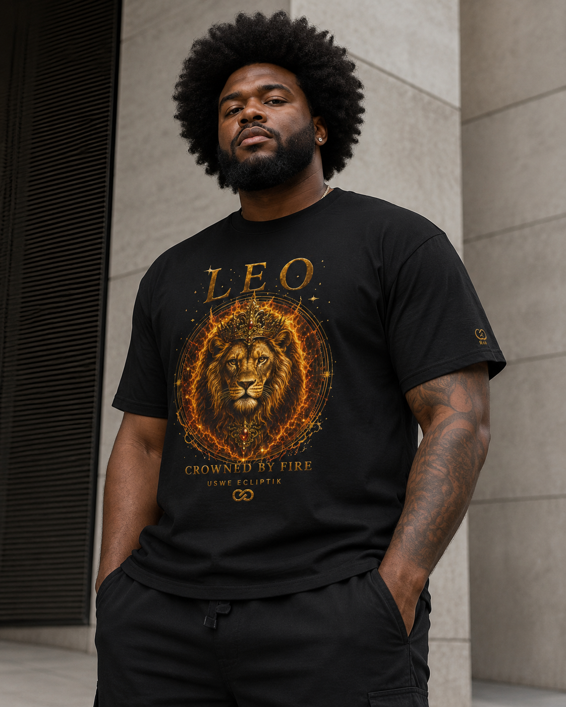King Leo Born To Lead USWE Ecliptik T-shirt