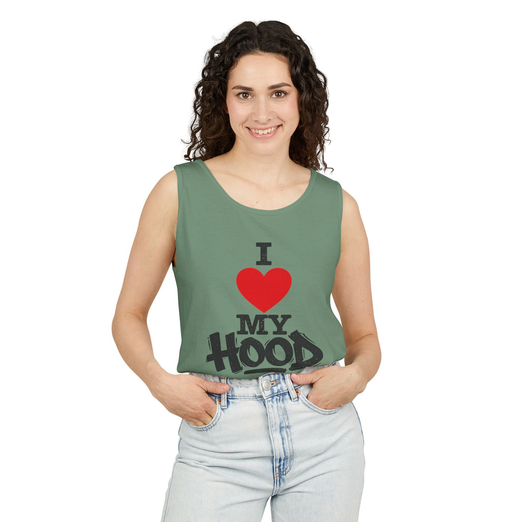 I Heart My Hood Tank Top — Urban Love Graphic Tank